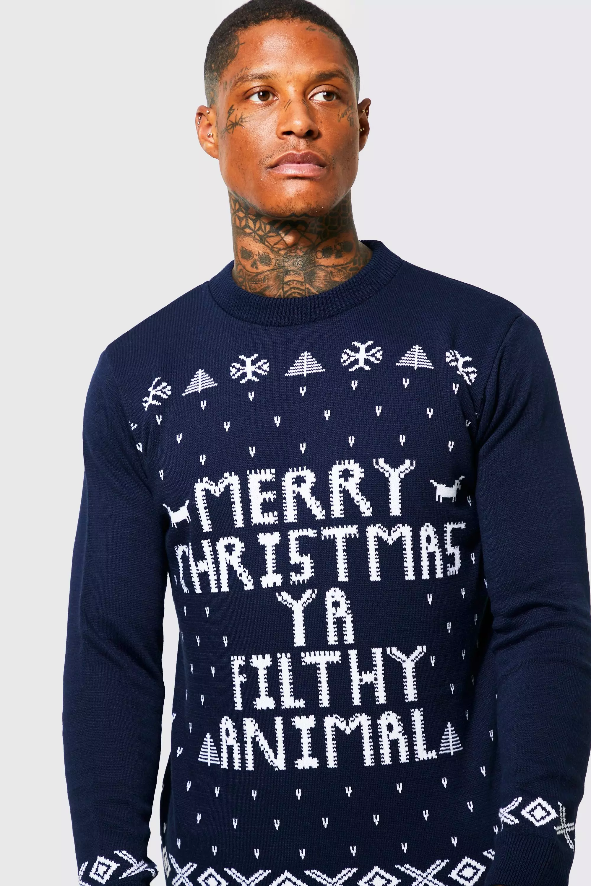 Merry xmas you filthy animal outlet jumper