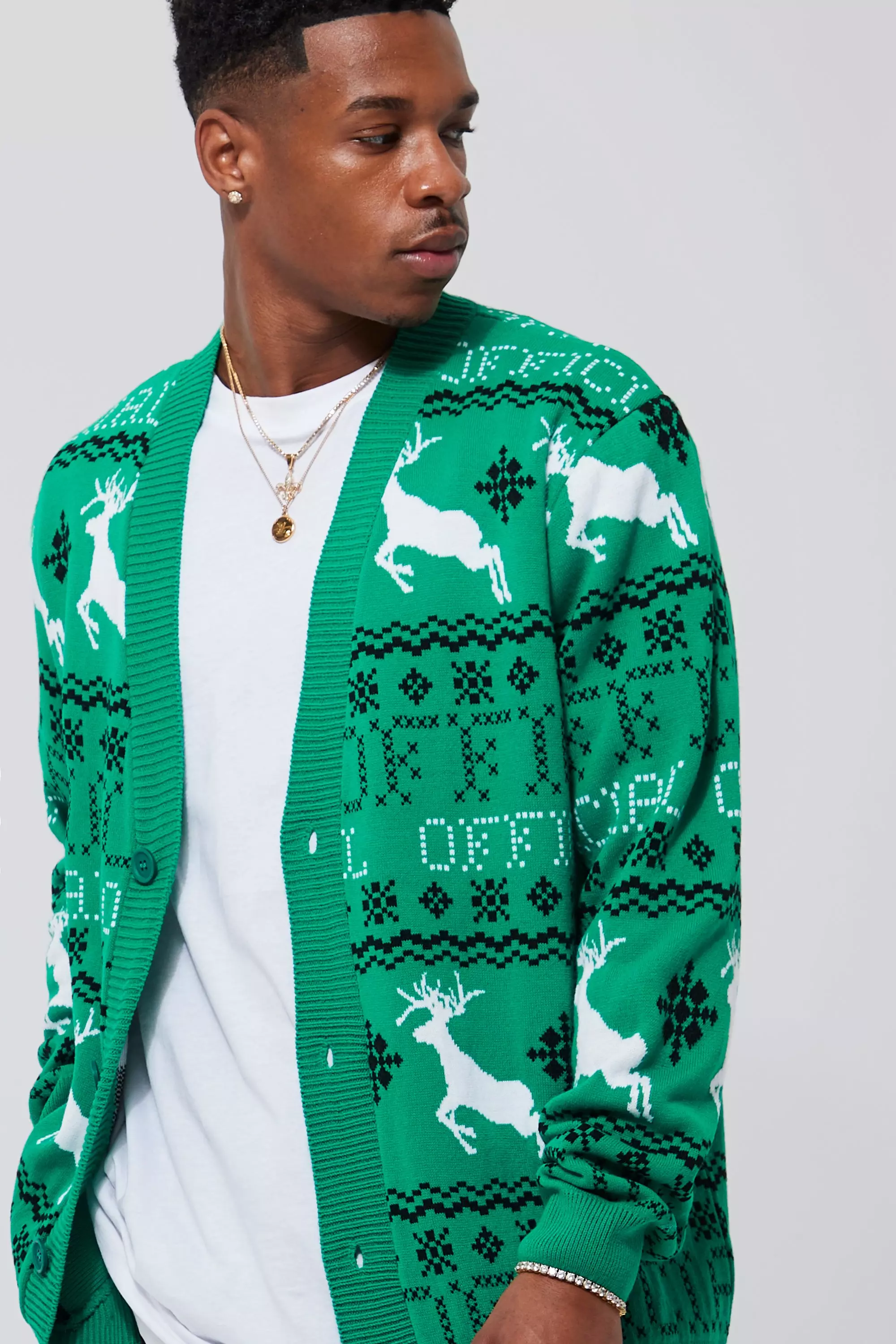 Christmas jumper outlet cardigan