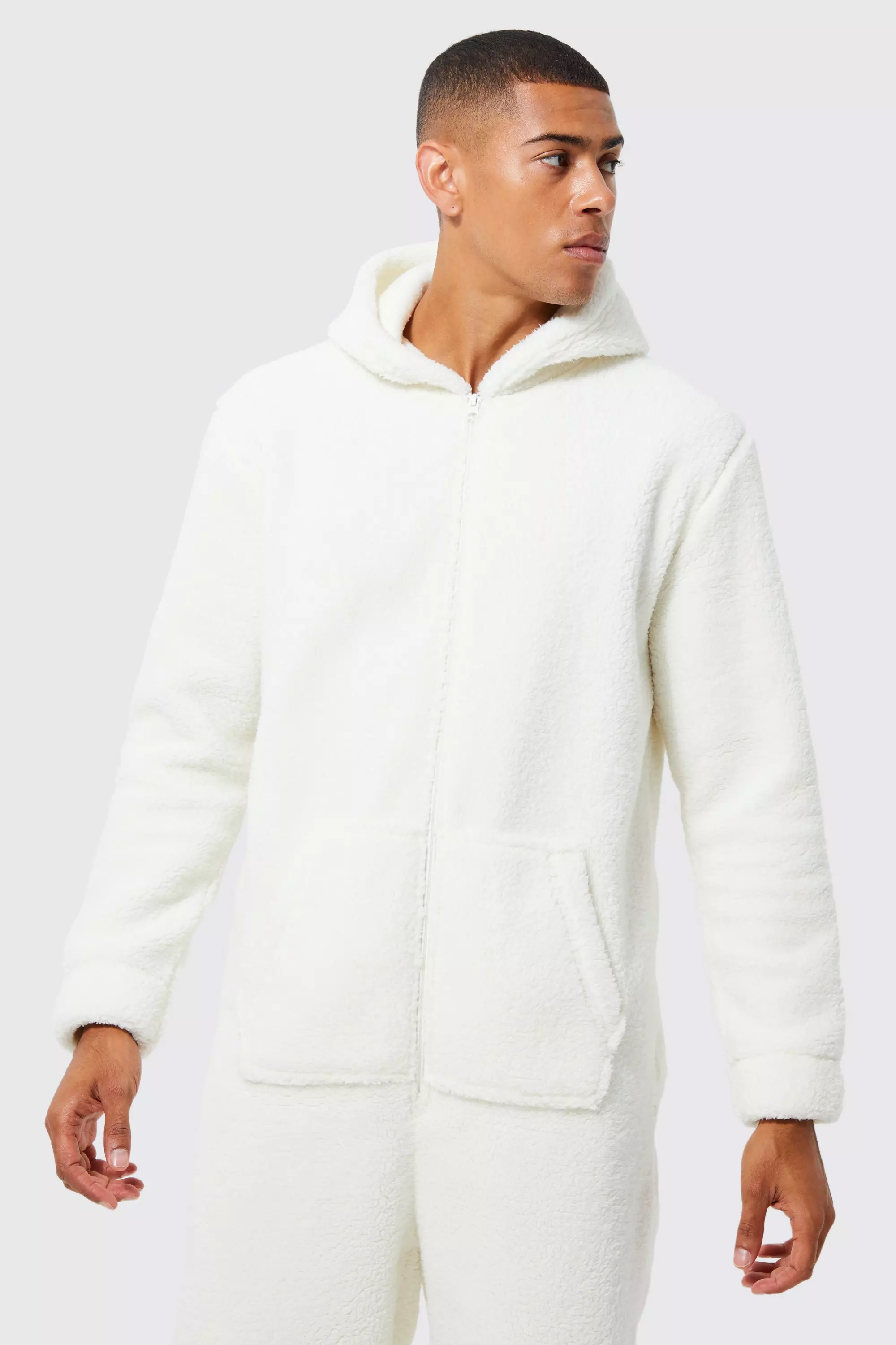 Teddy discount fleece onesie