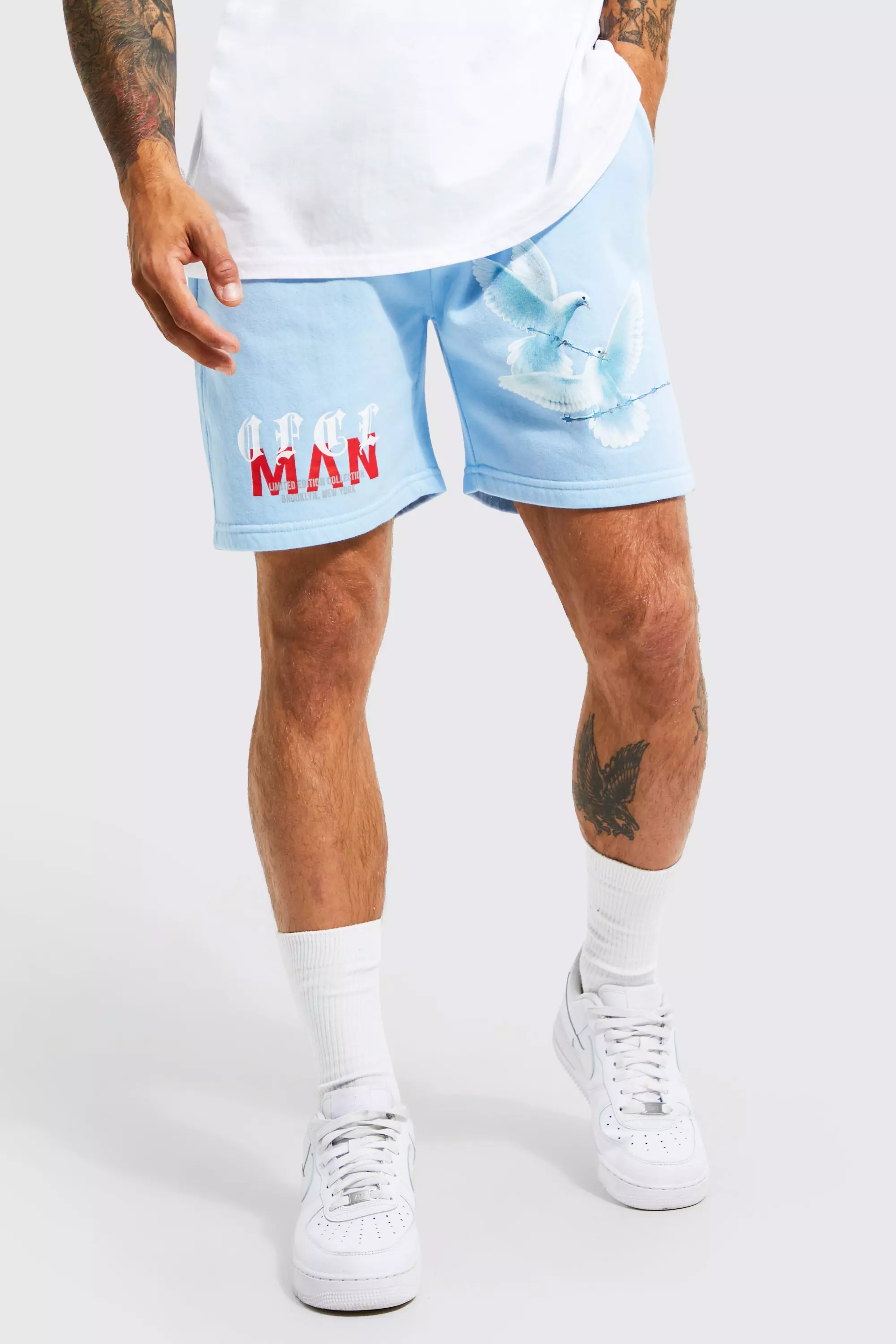 Mens Graphic Shorts in Mens Shorts 