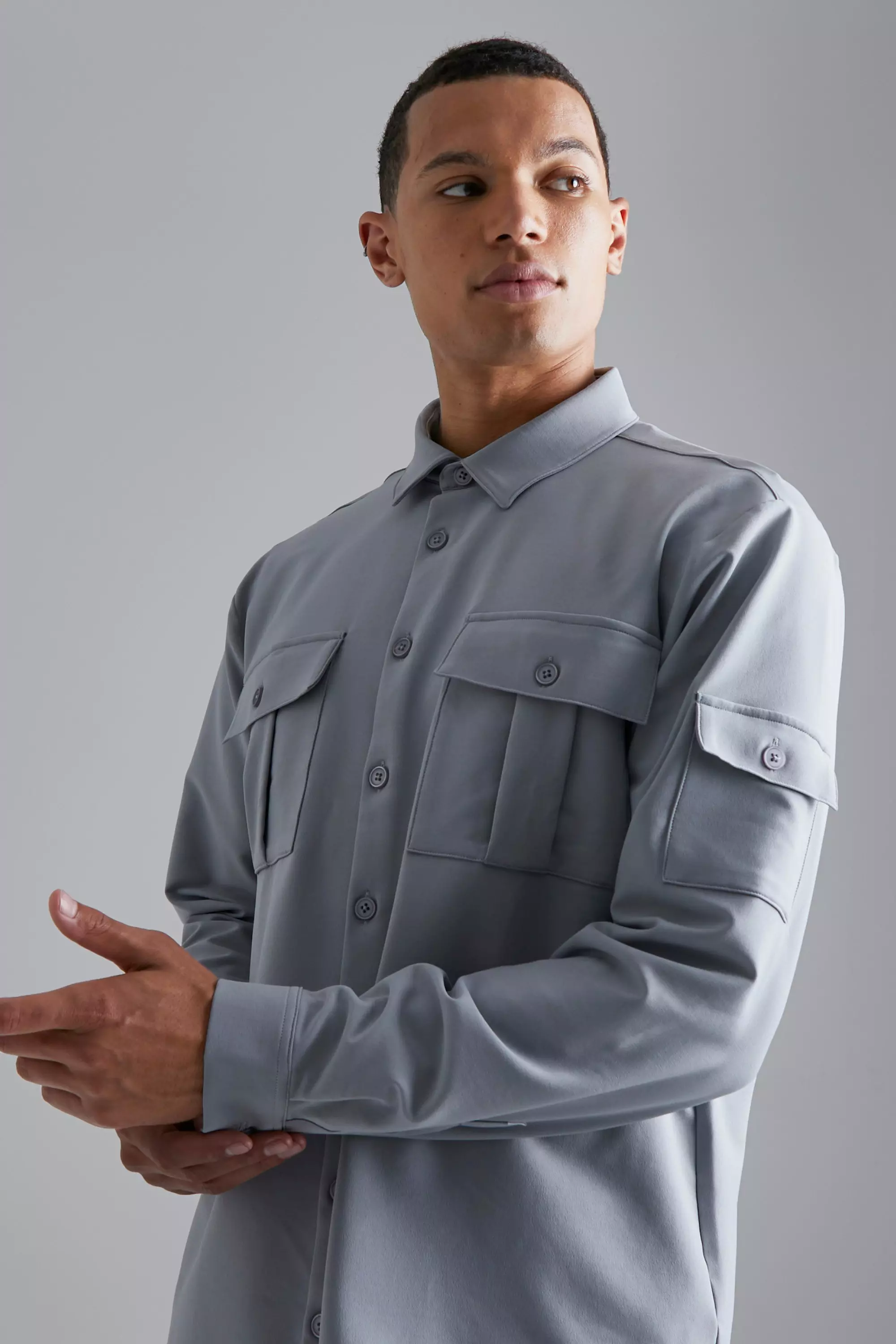 4 Way Stretch Ma1 Overshirt