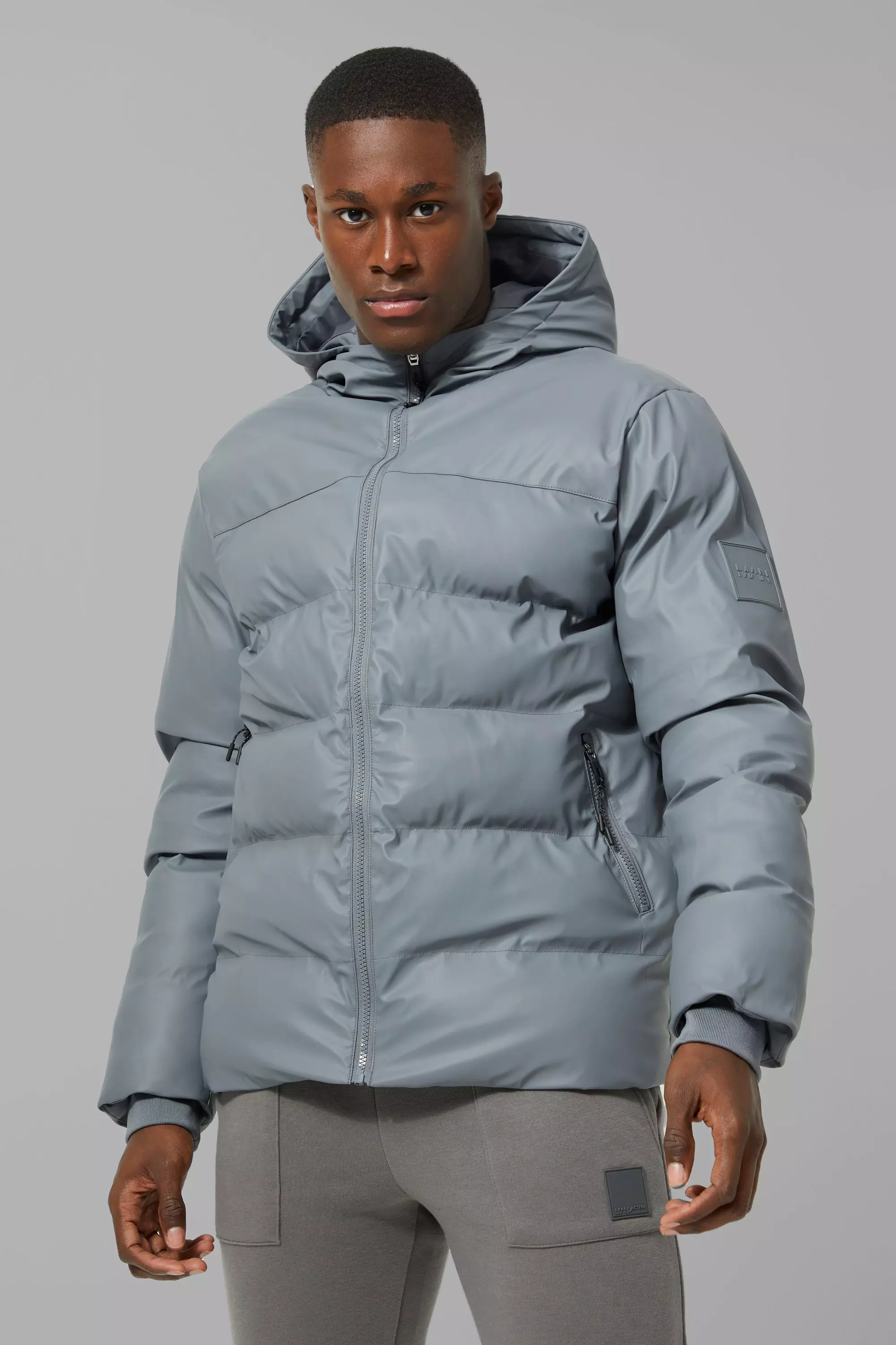 Matte shop puffer jacket