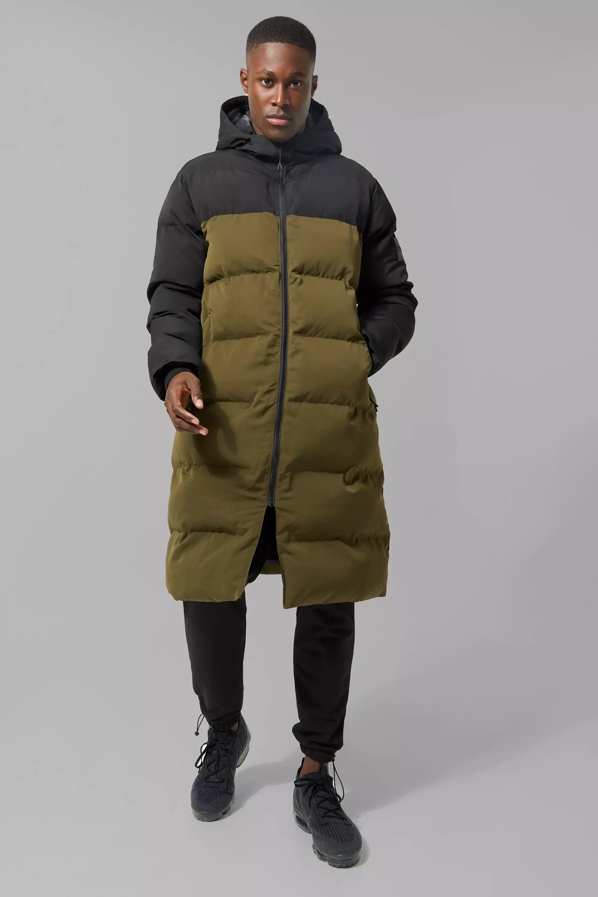 Longline puffer jacket store nike