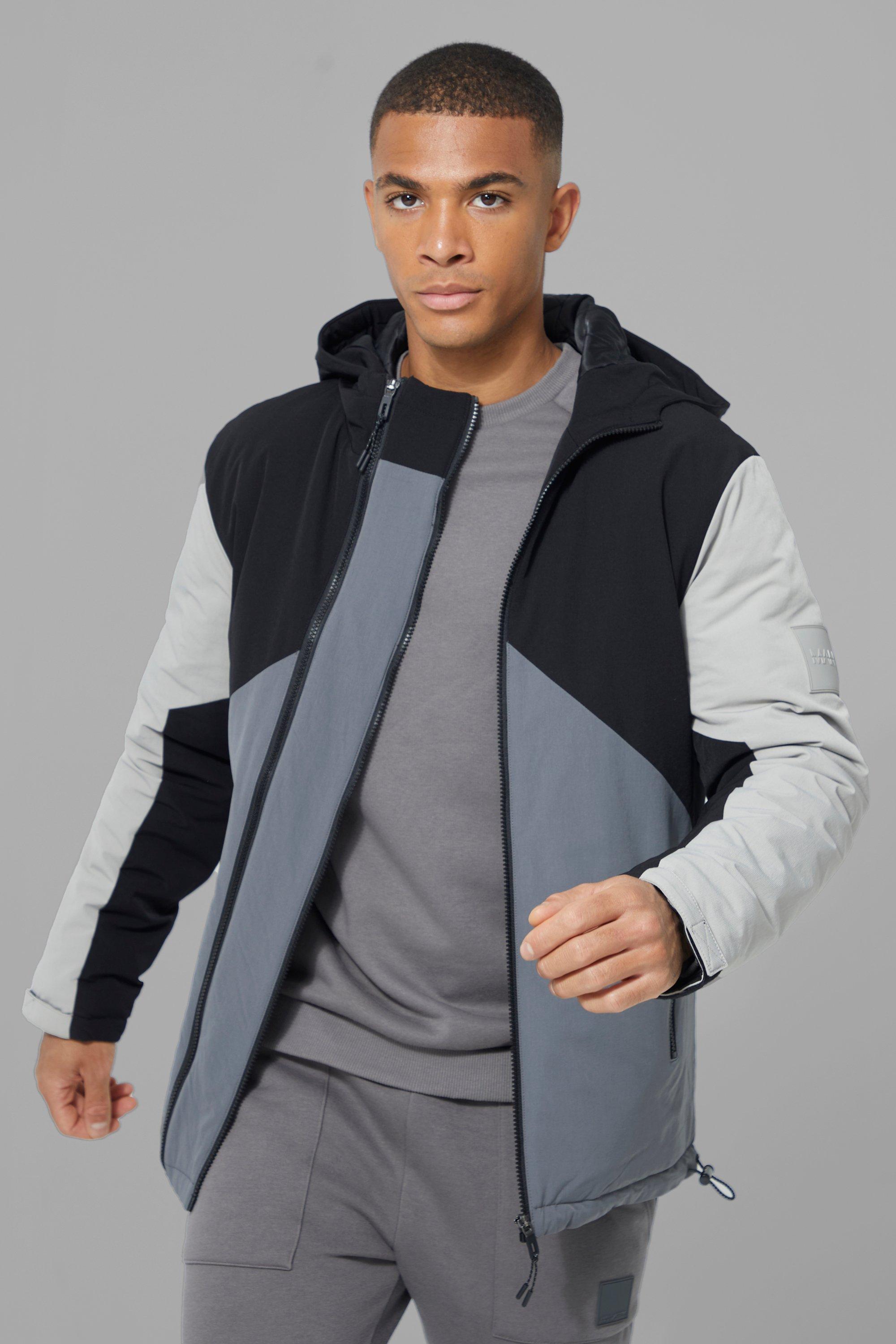 charcoal ski jacket