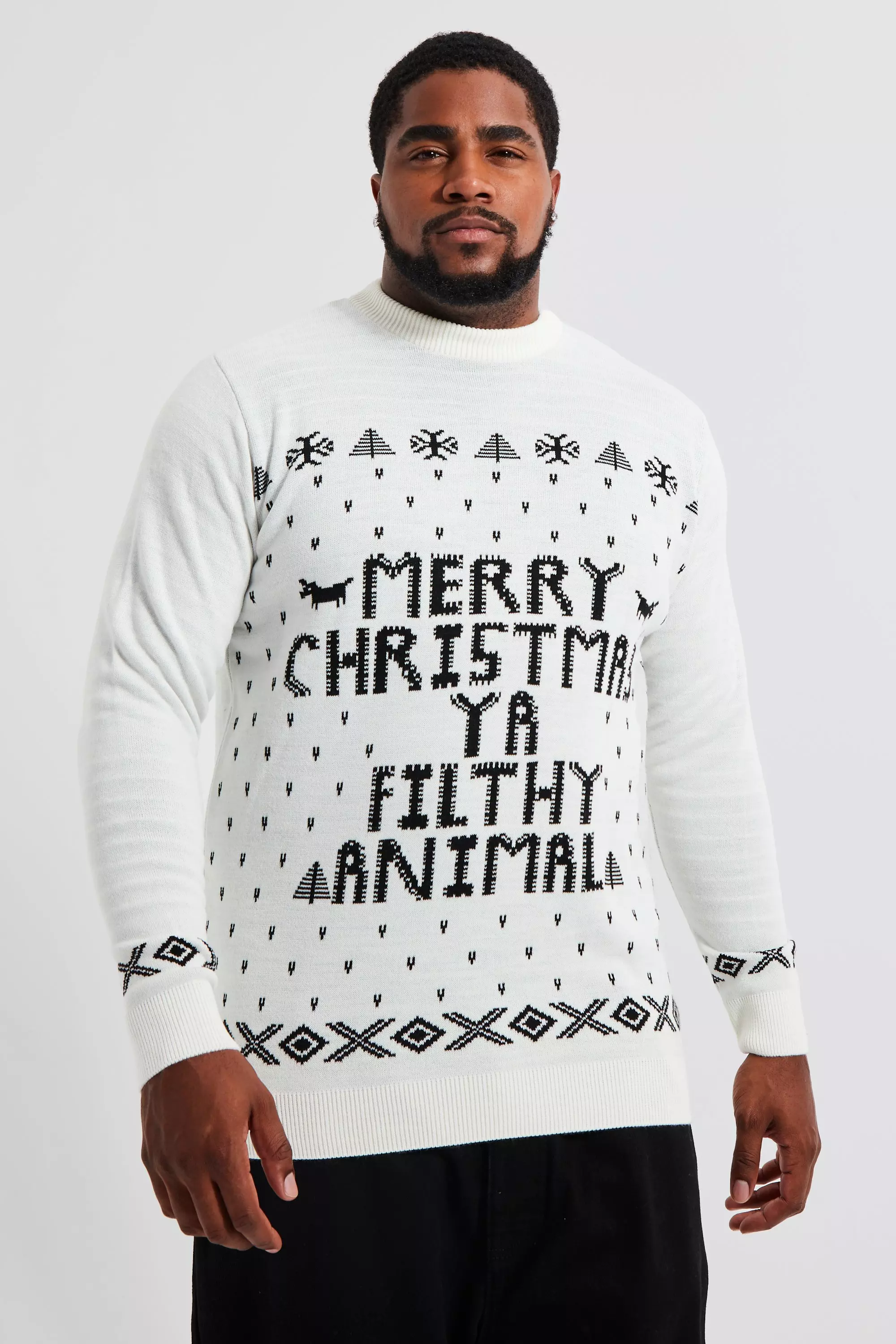 Merry xmas you filthy animal clearance jumper