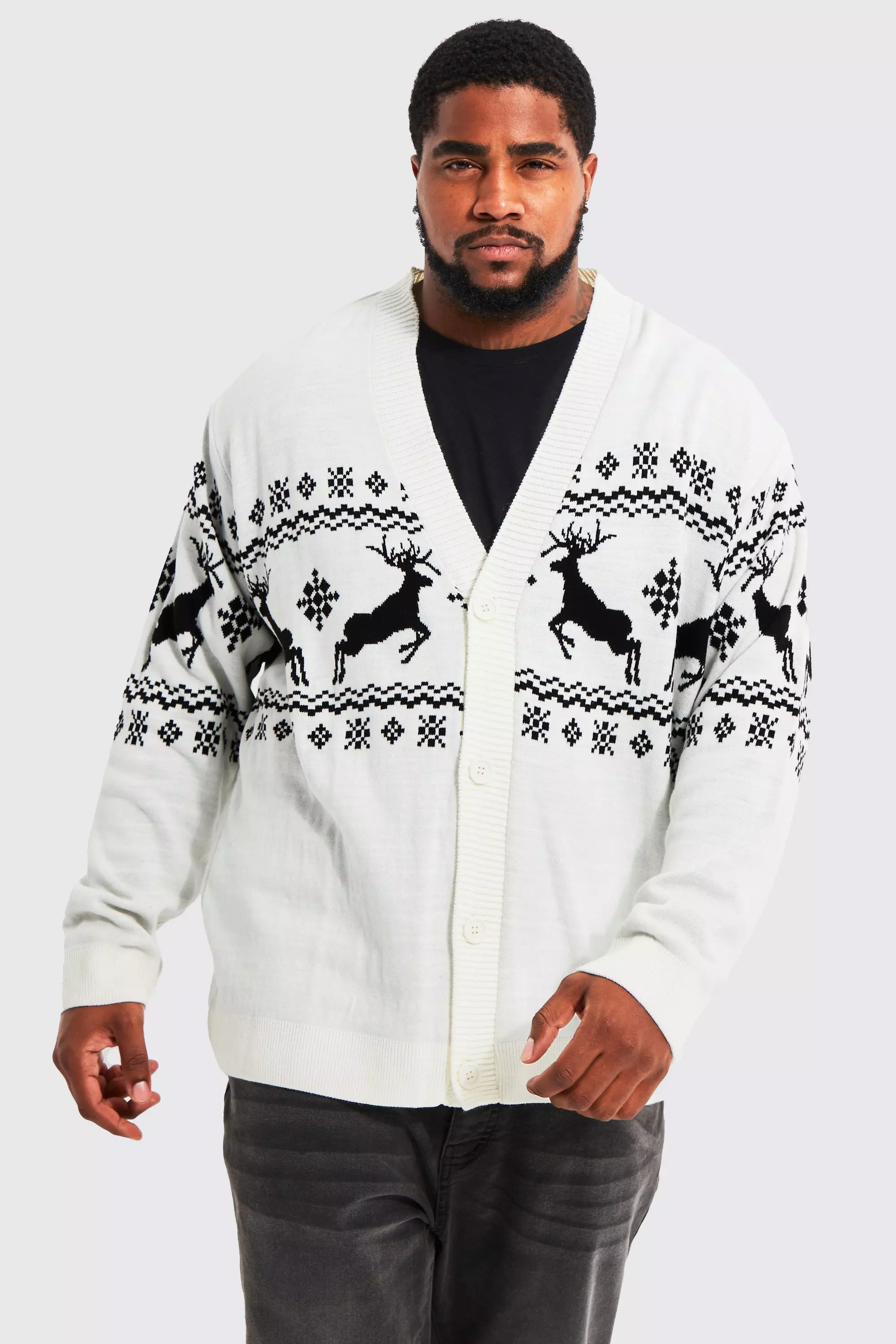 Christmas on sale jumper cardigan