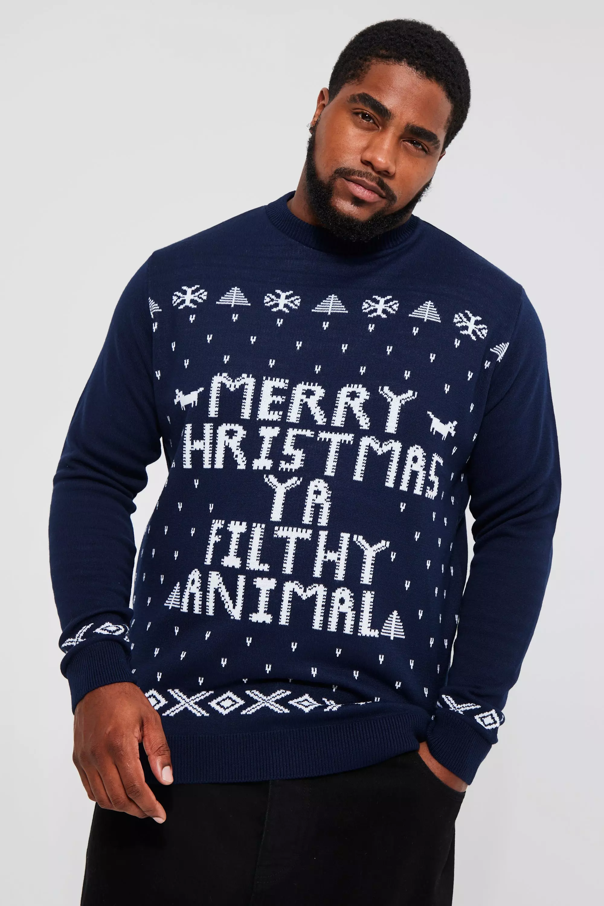 Animal shop christmas sweater