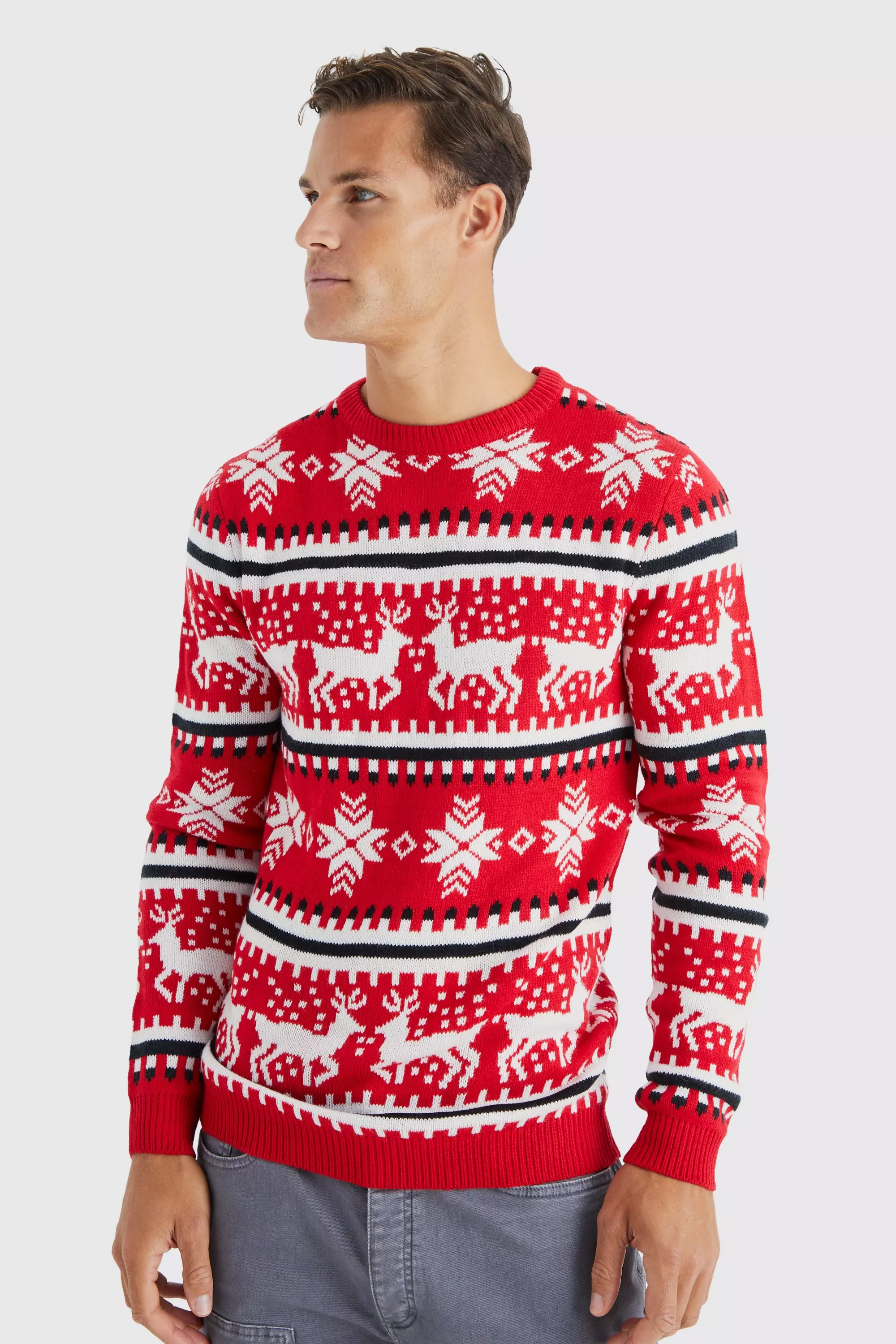 Big and tall hot sale xmas sweaters