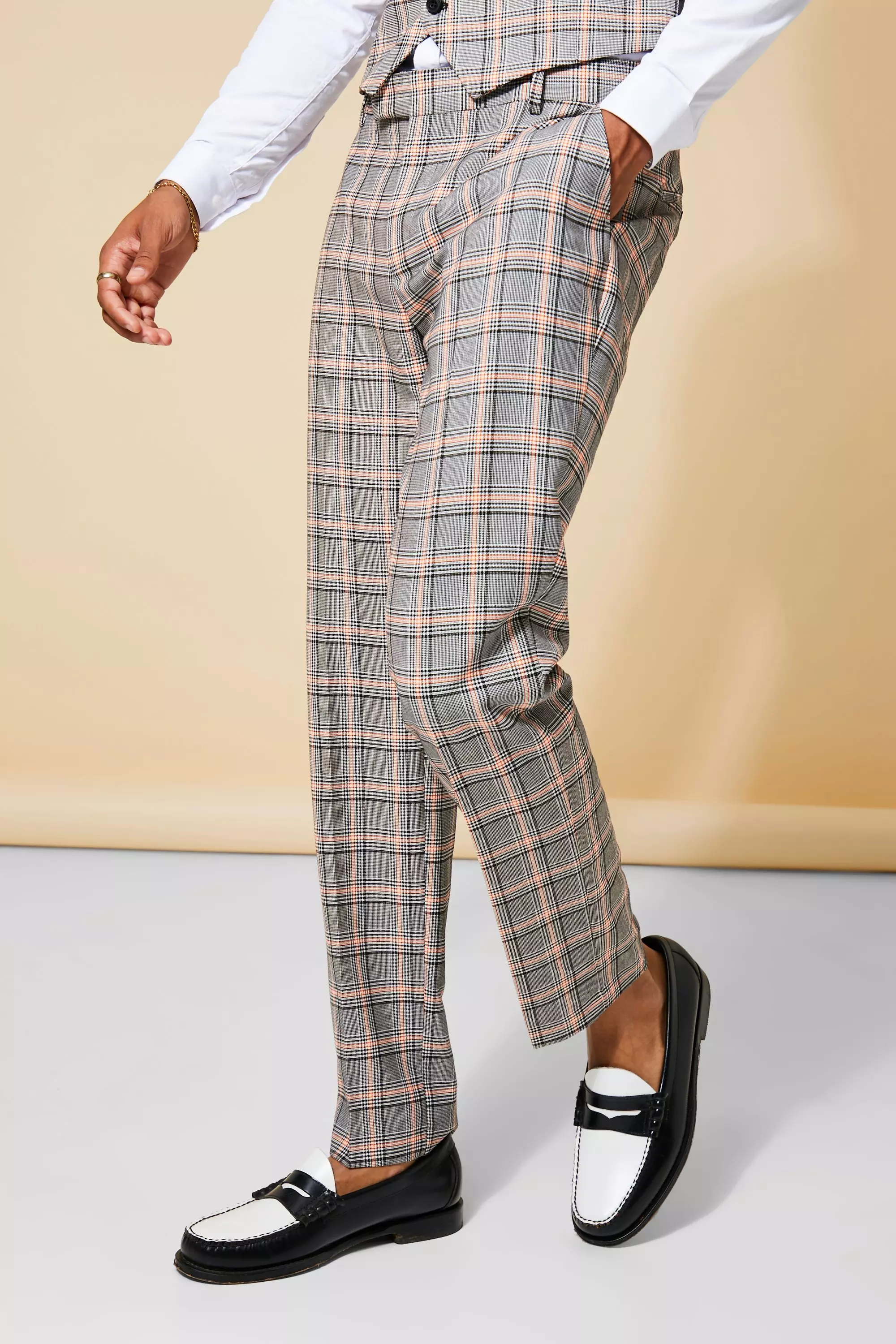 Neon on sale plaid pants