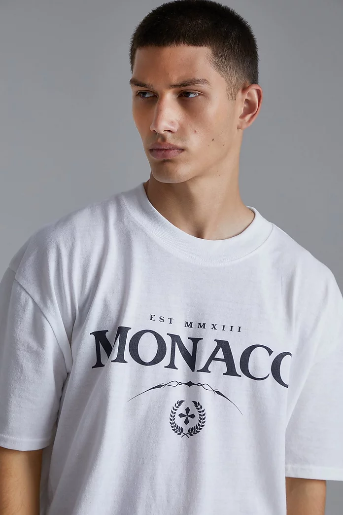 Oversized Monaco T-shirt | USA