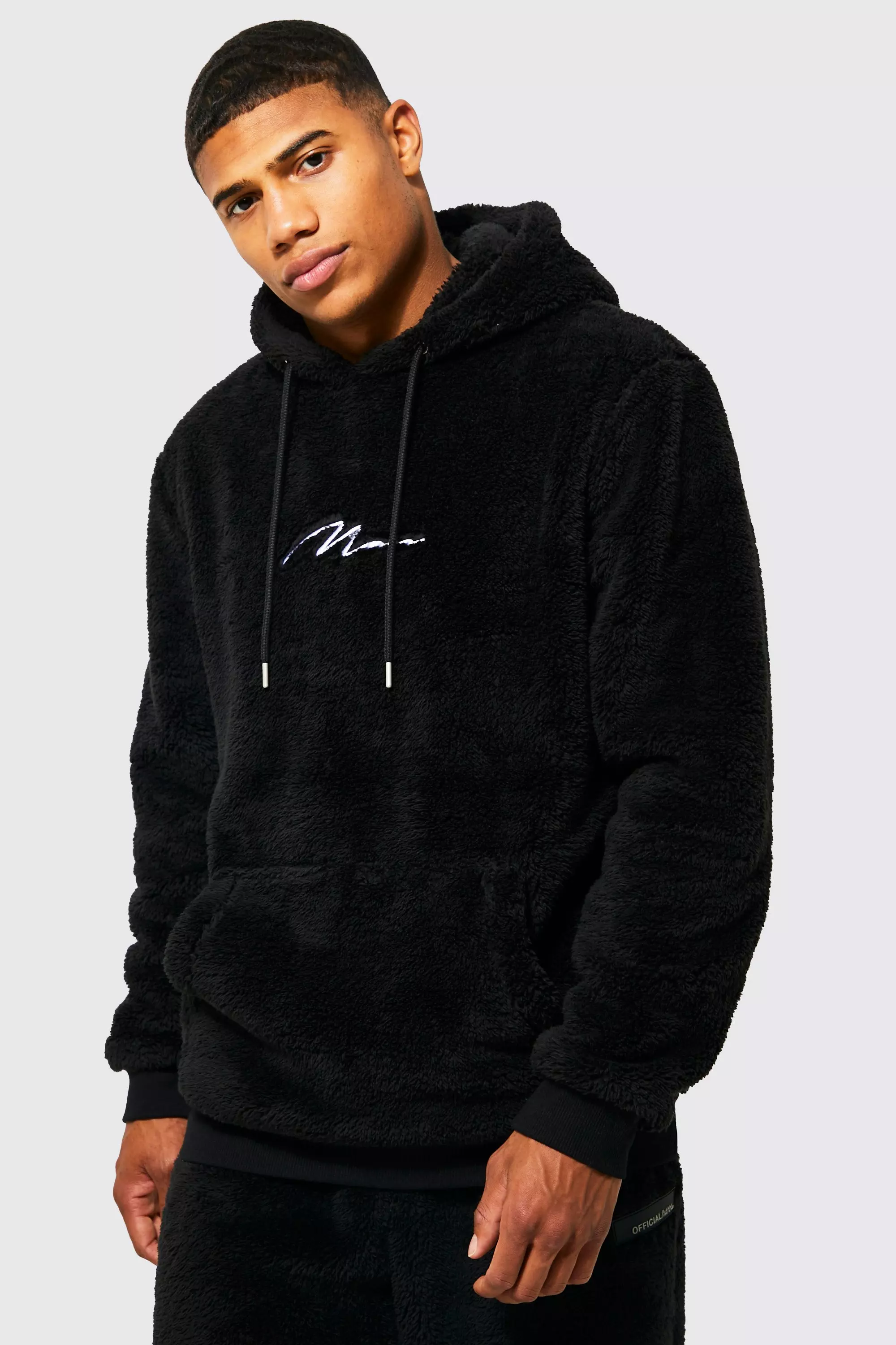 Boohooman signature online hoodie