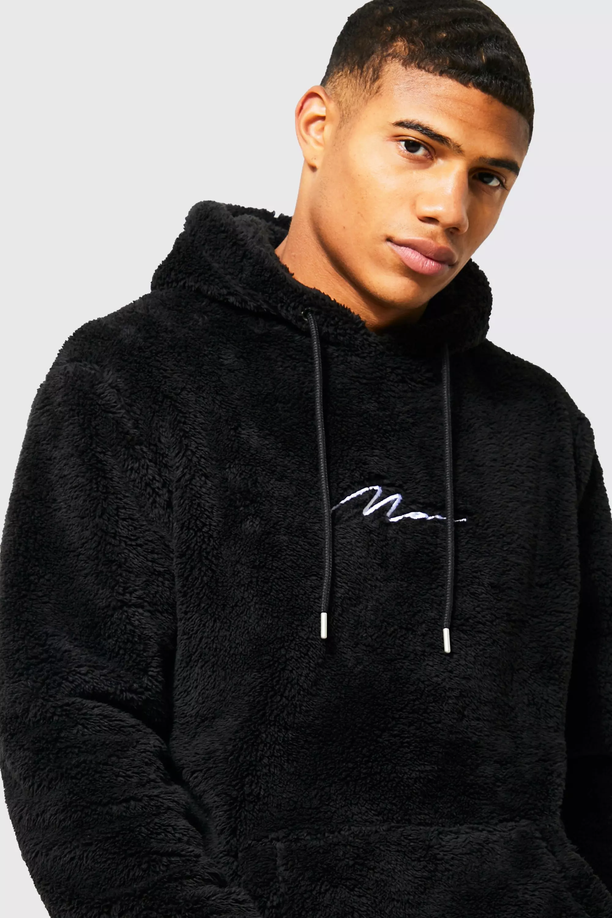 Boohooman best sale signature hoodie