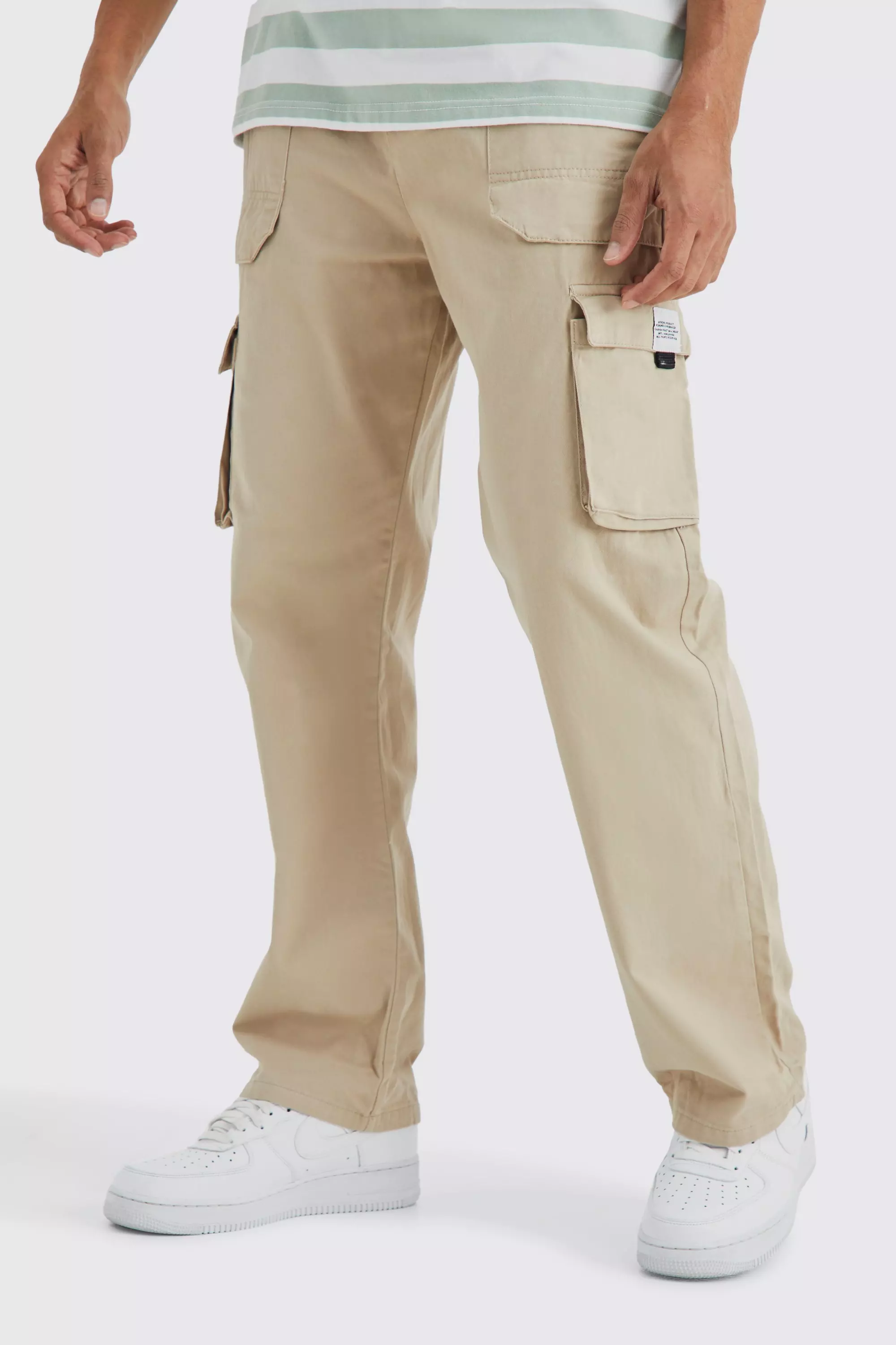 Boohooman buckle online joggers