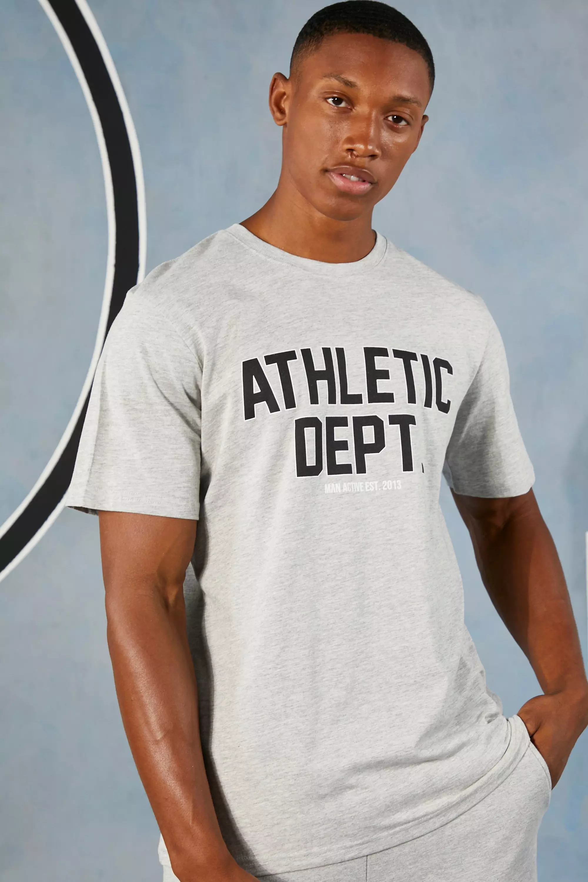 Man Active Athletic Department T-shirt