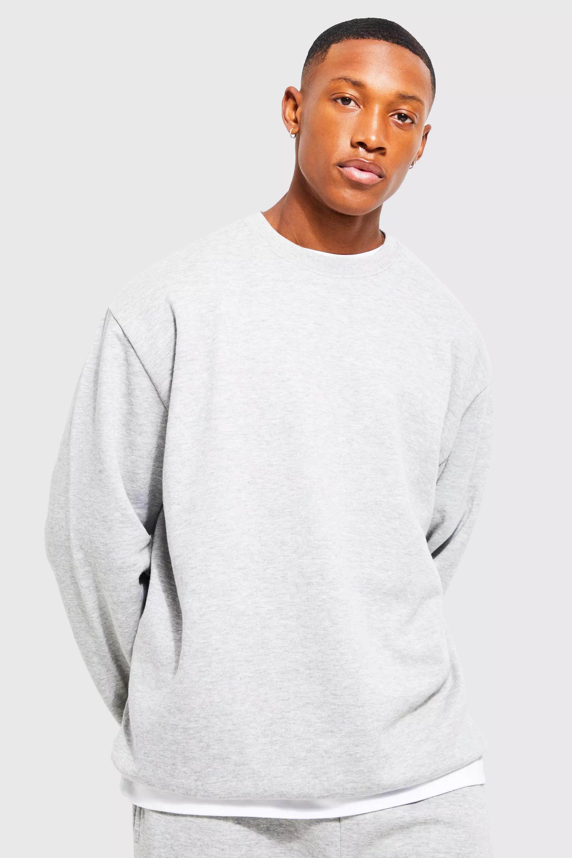 Lightweight Marl Oversized Shirt