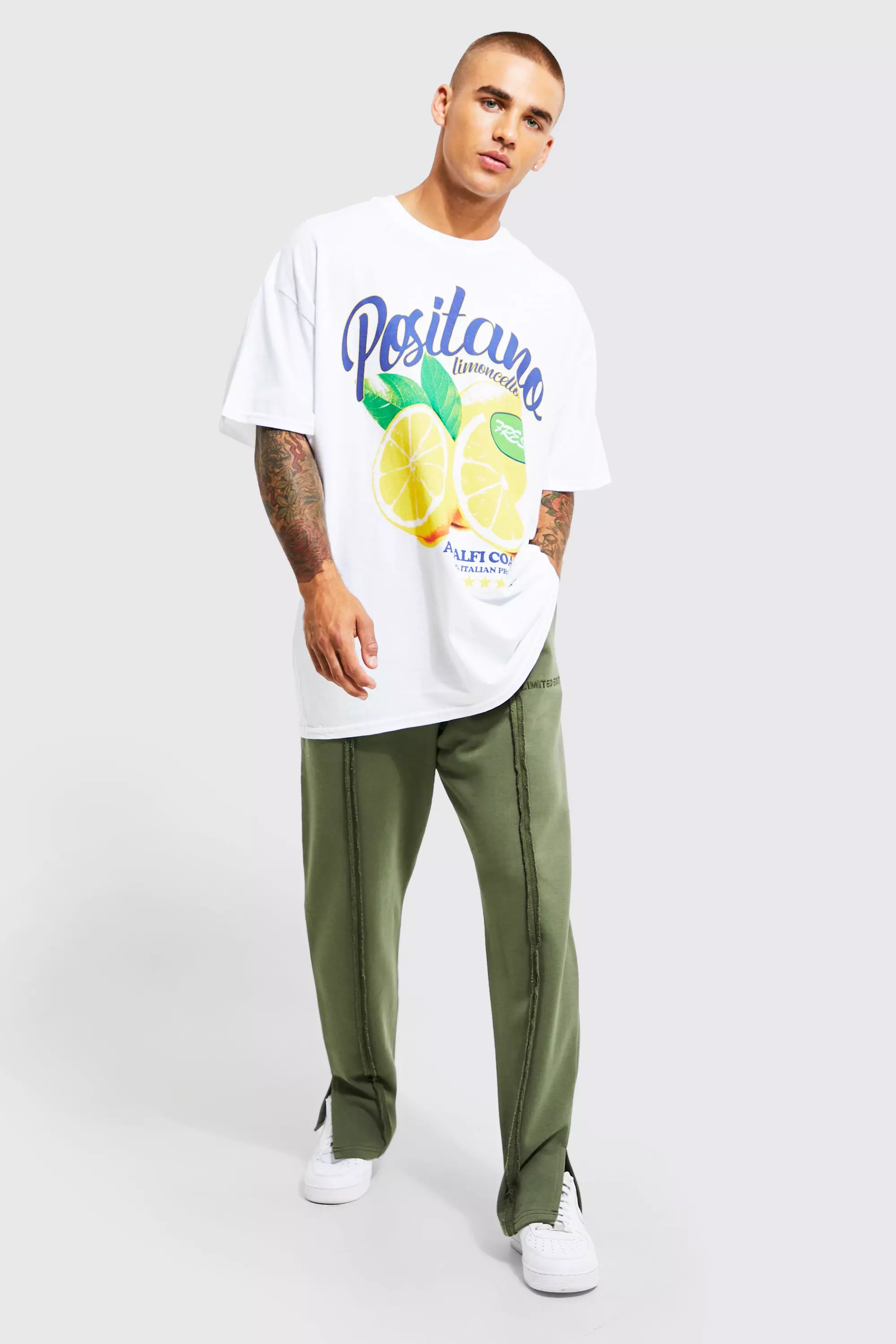 Heavyweight Loopback Limited Split Hem Jogger