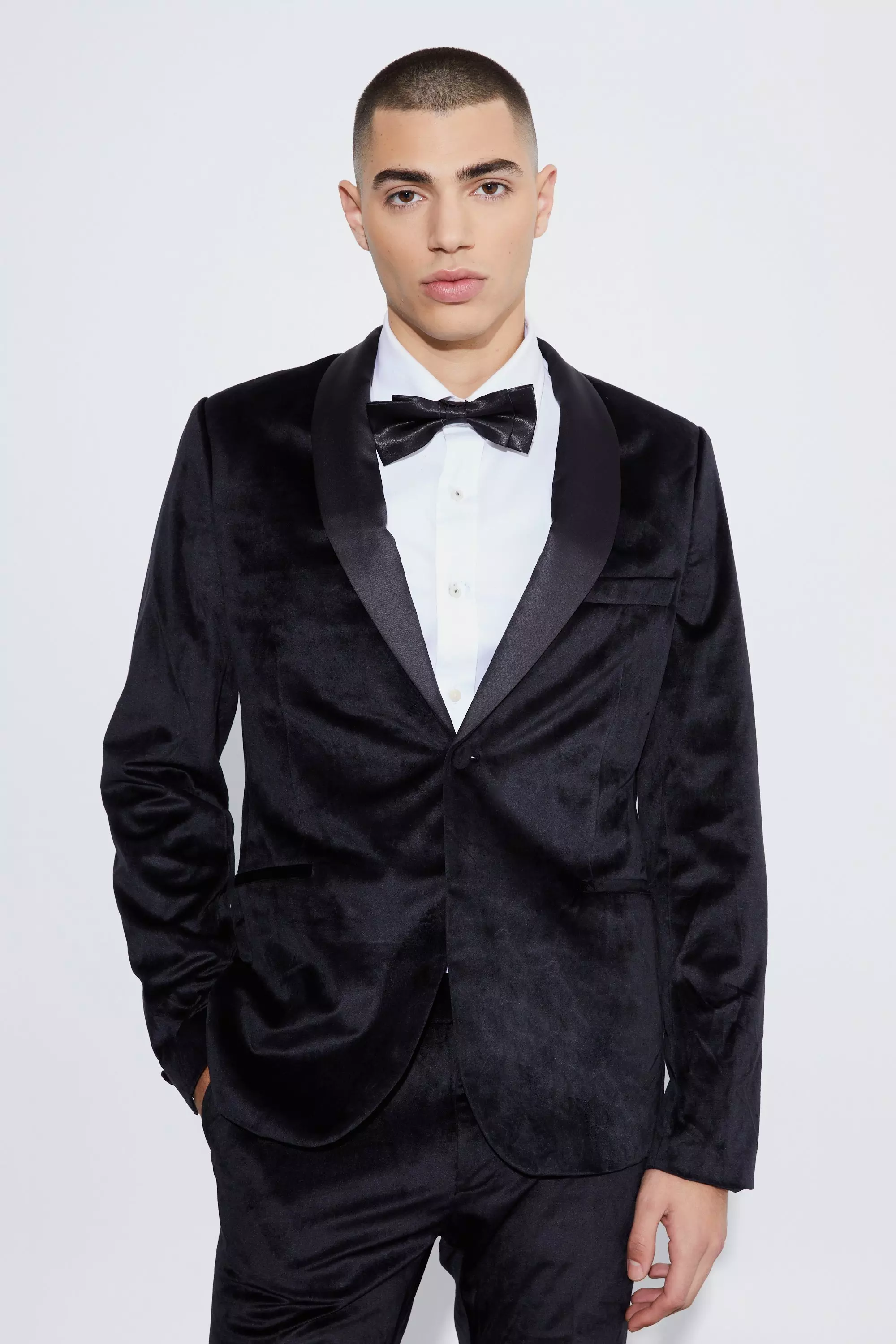 Slim on sale lapel suit