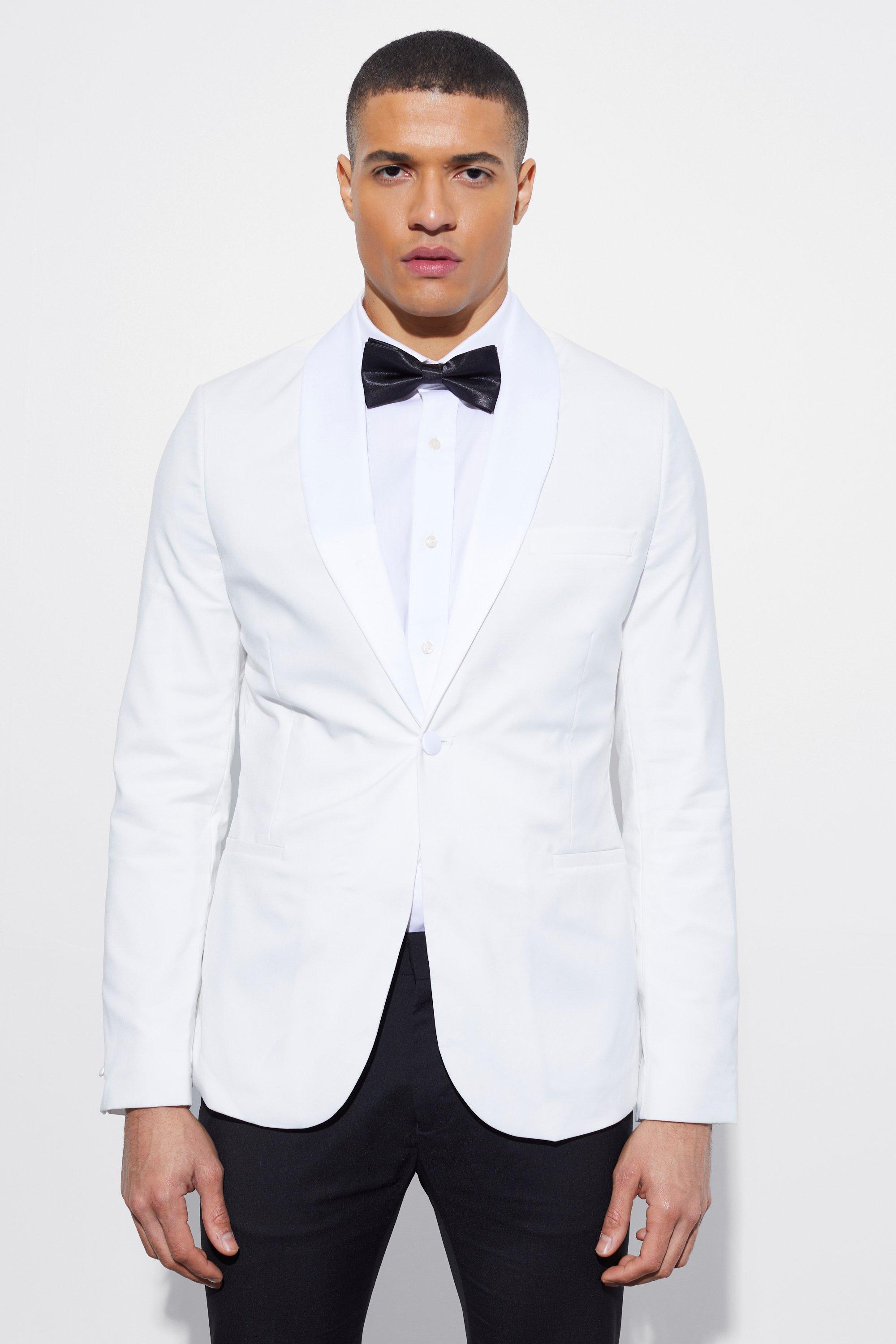 Men's White Suits | boohooMAN UK