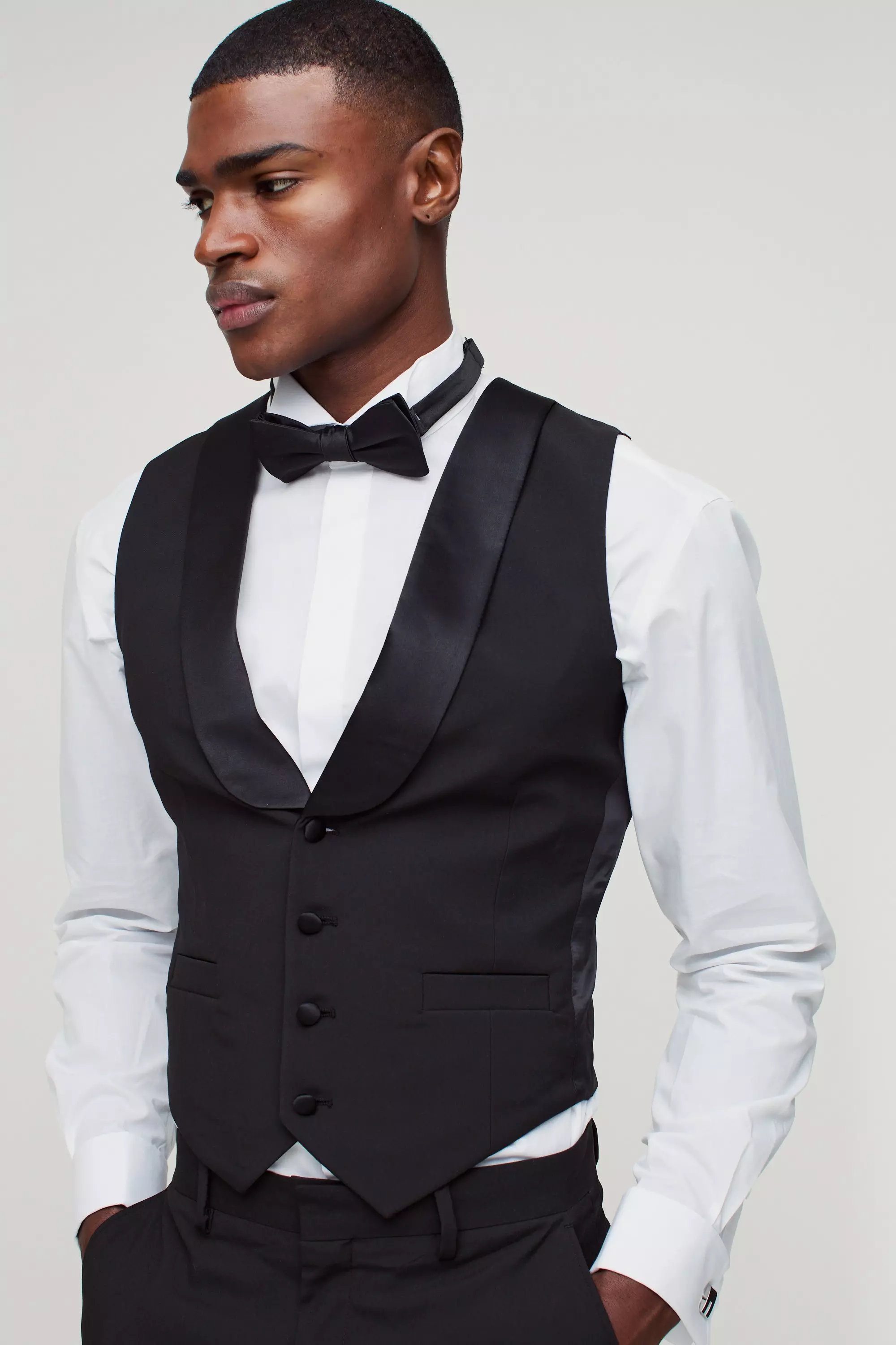 Tuxedo vest and hot sale bow tie