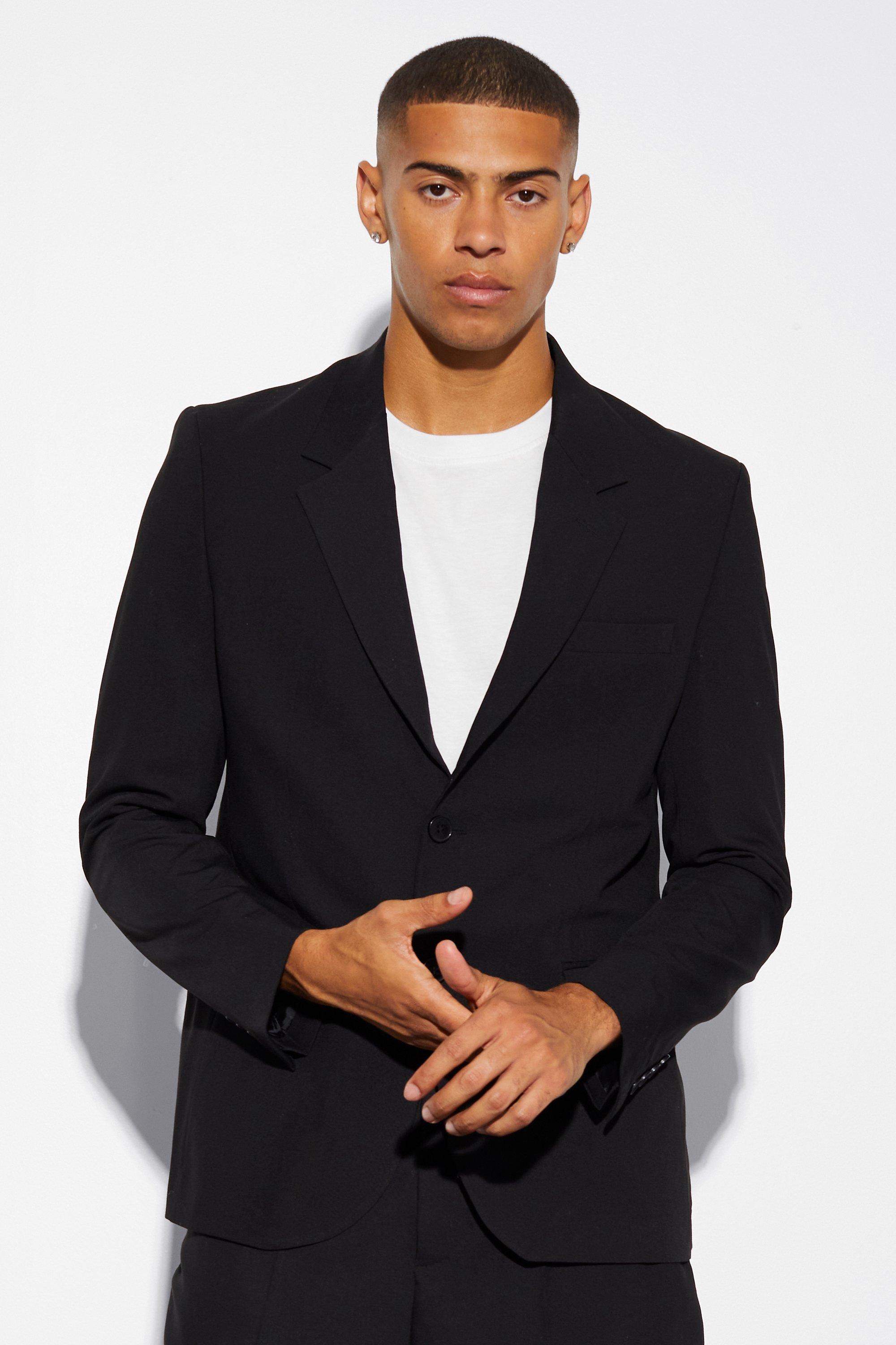 Oversized Boxy Single Breasted Suit Jacket | boohooMAN USA