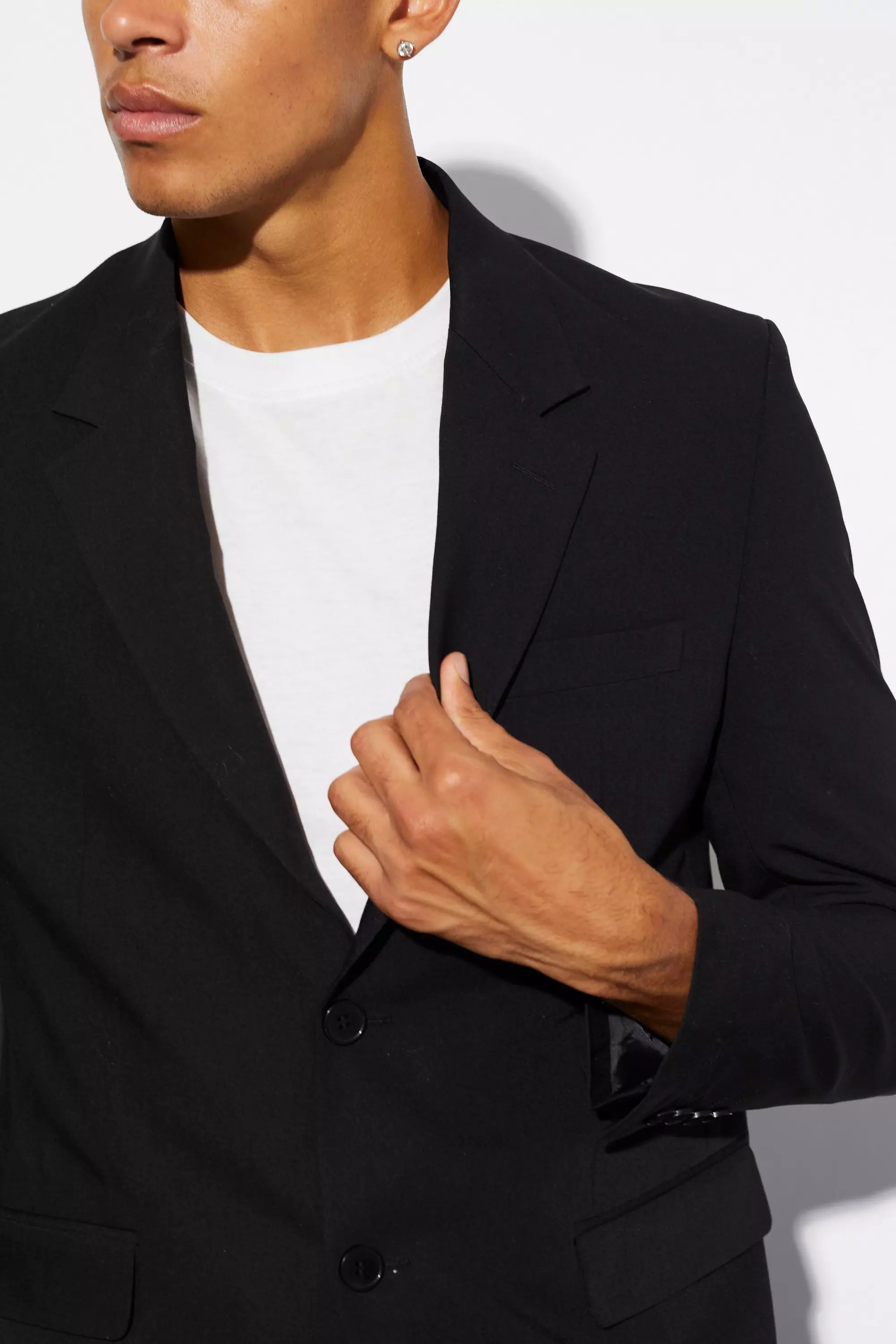 Oversized Boxy Single Breasted Suit Jacket | boohooMAN USA