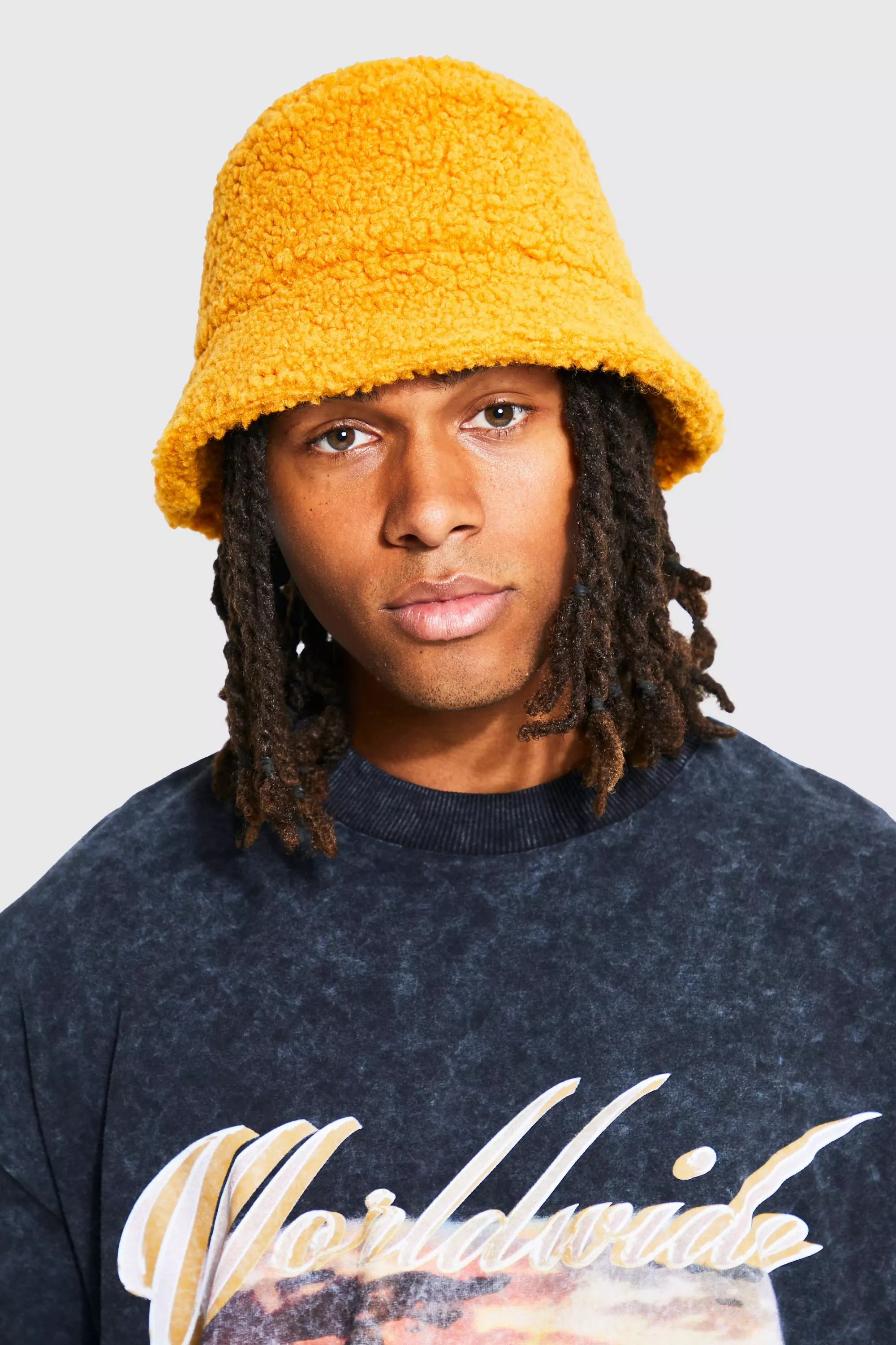 Stussy fleece hot sale bucket hat