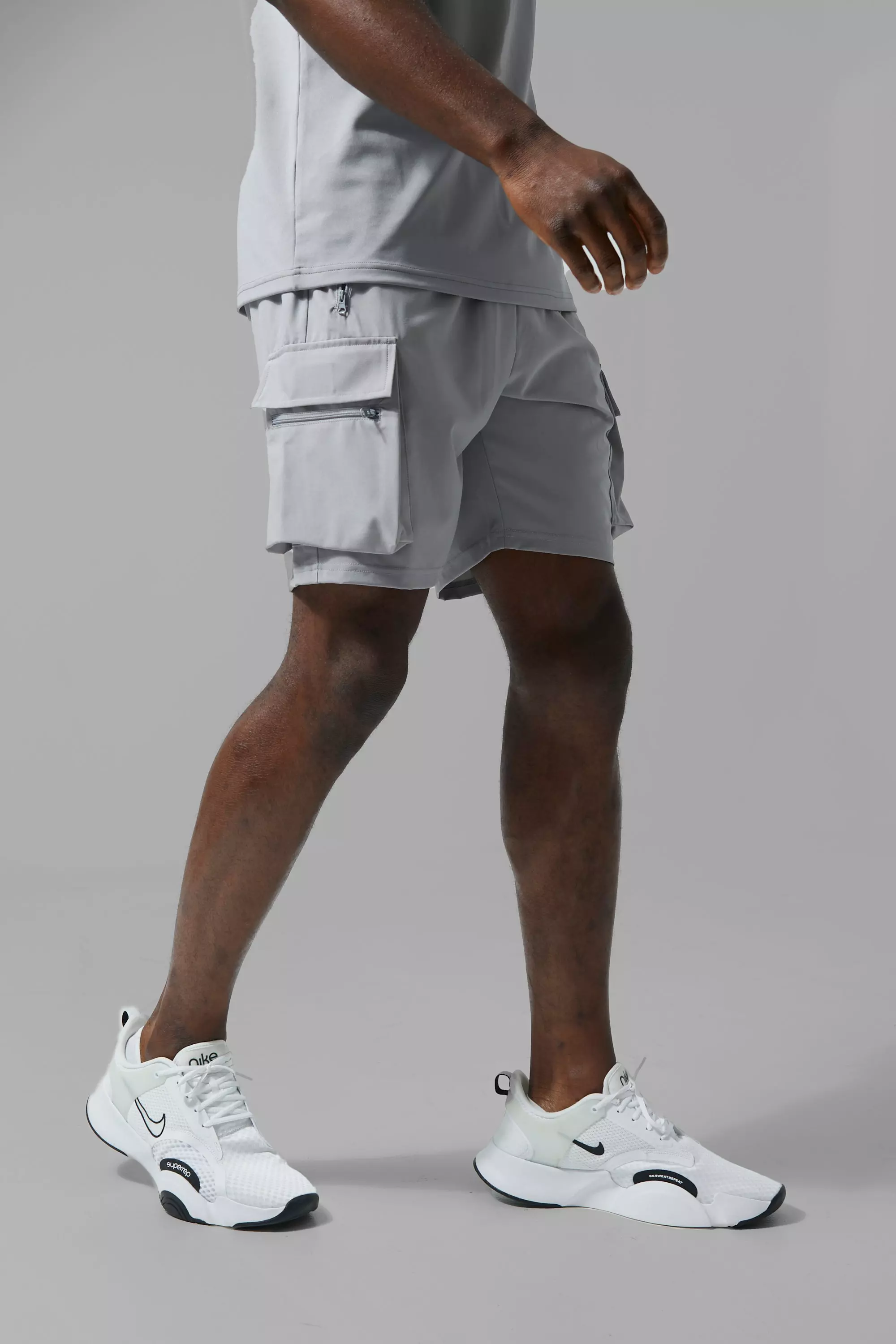 Boohooman best sale cargo shorts