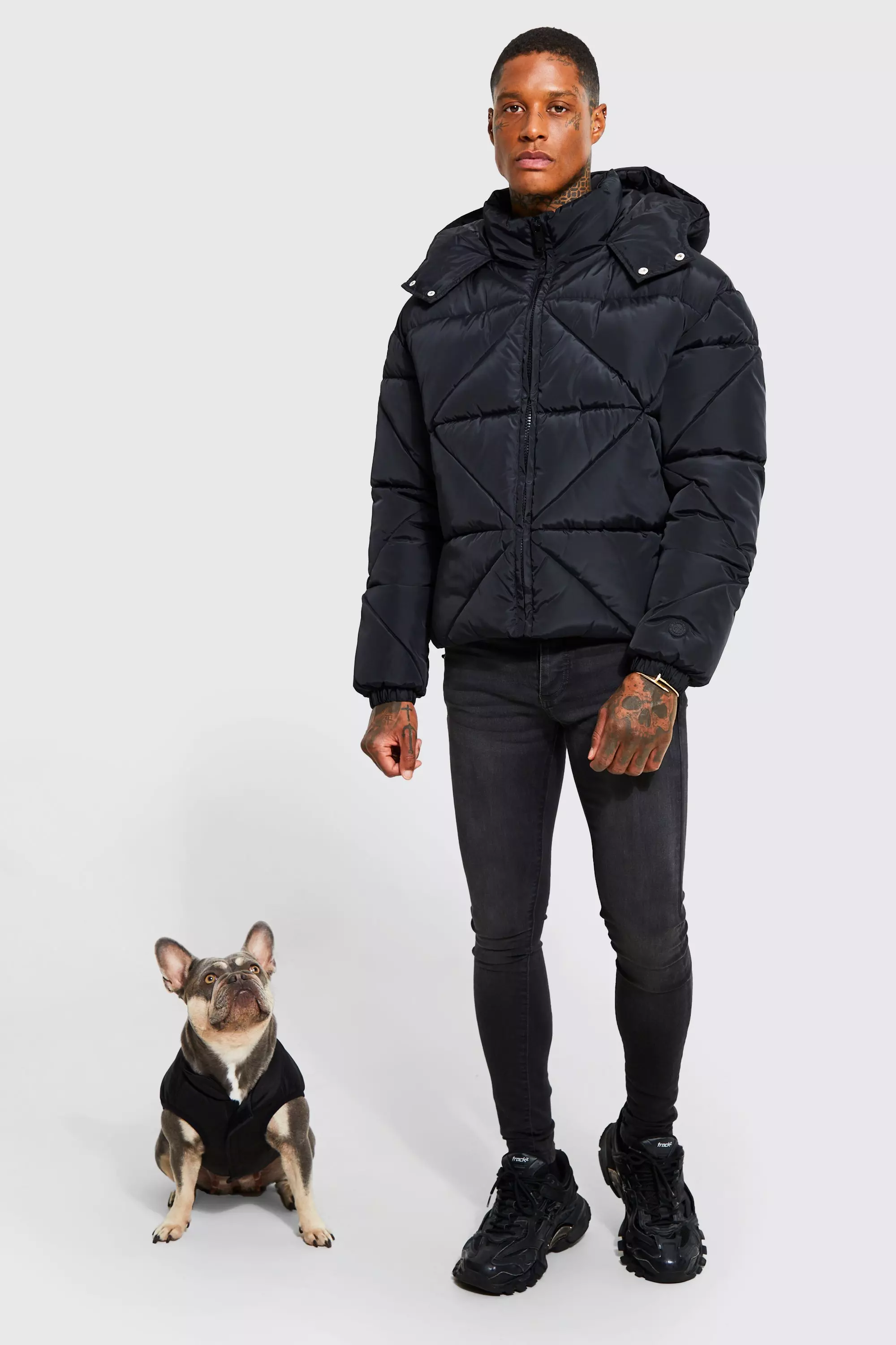 Boohooman store winter jacket