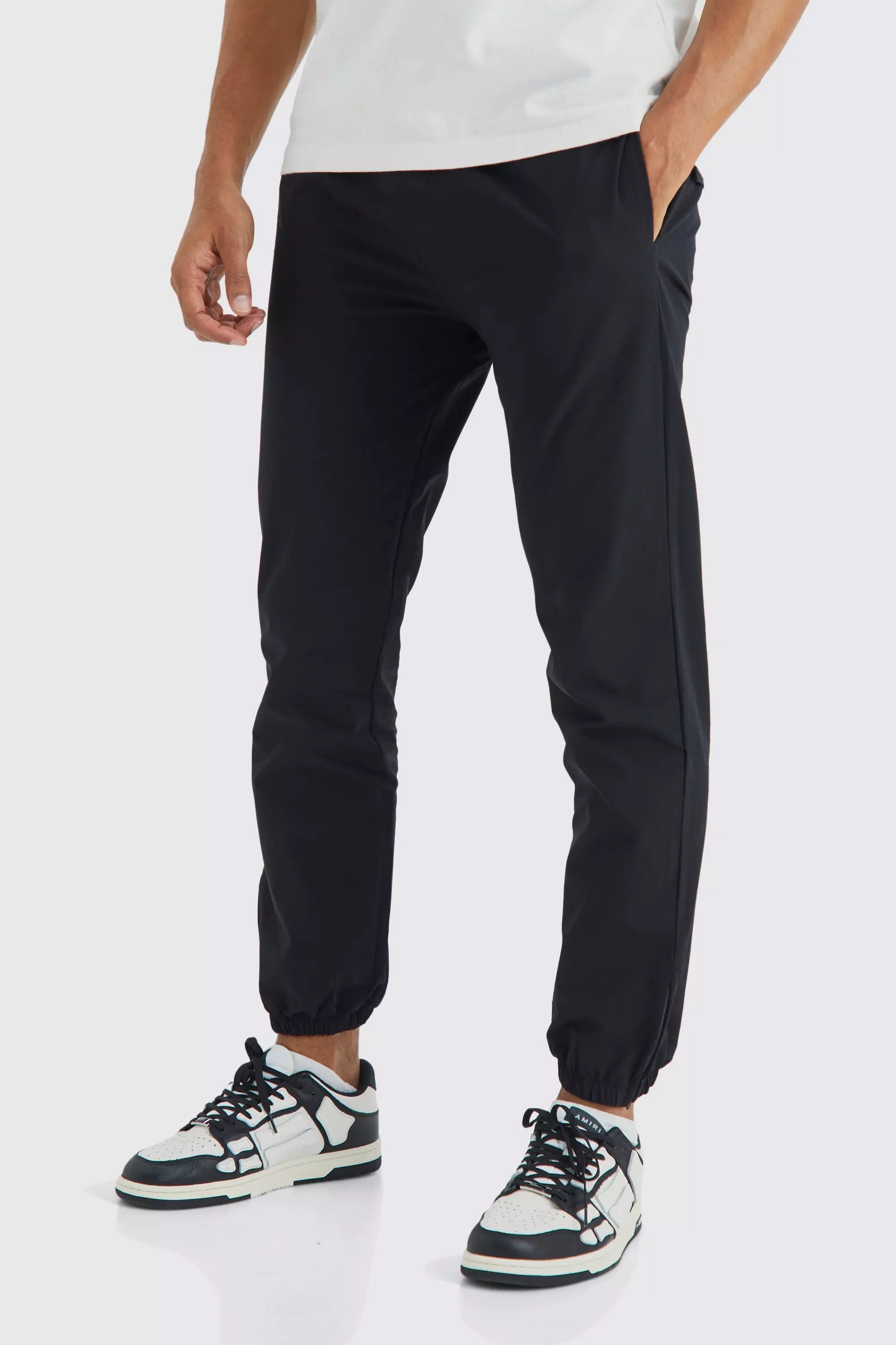 Lululemon &go On The Go Jogger Black Trouser Joggers 4 