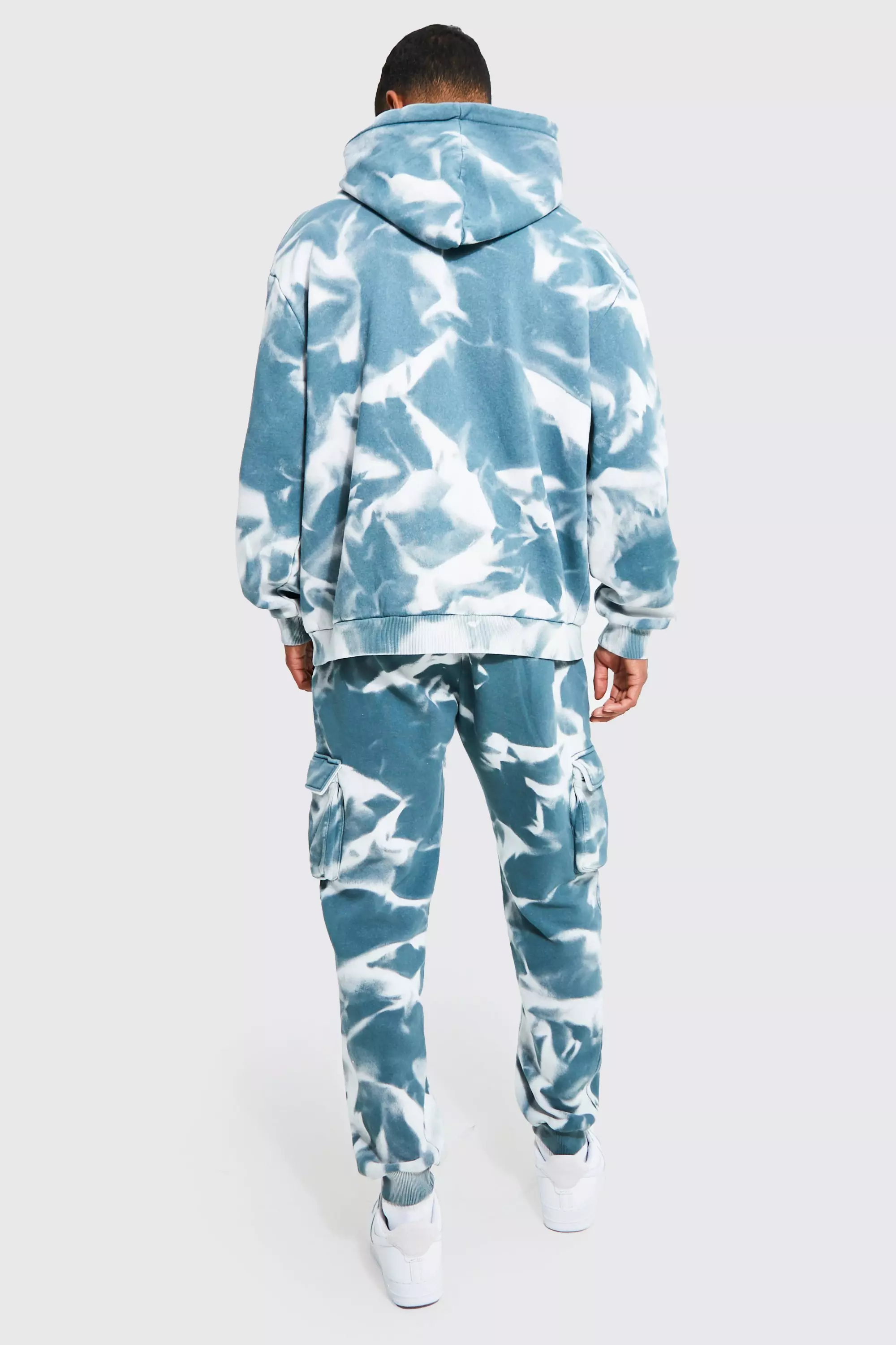 Tie dye lacoste hoodie hot sale