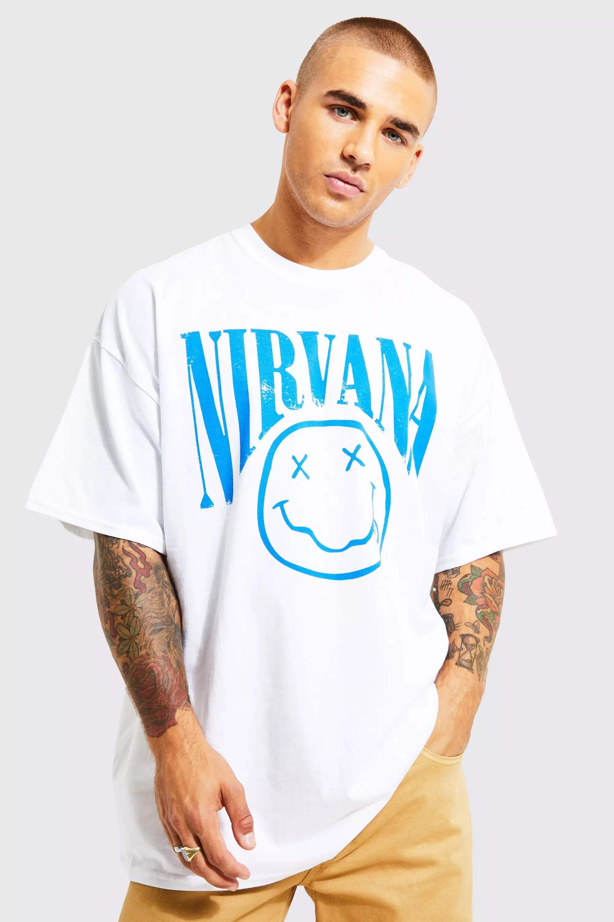 Nirvana oversize clearance shirt