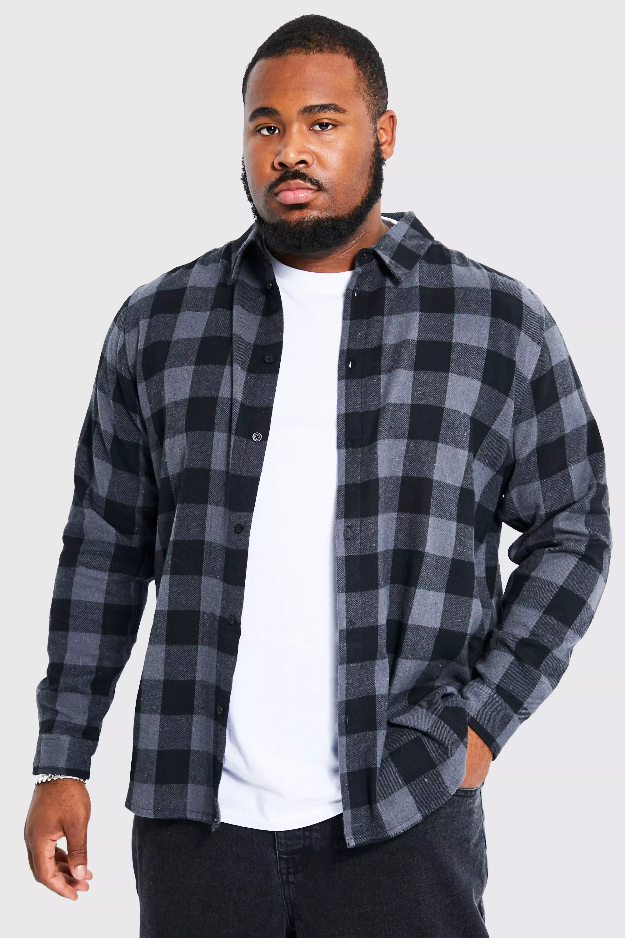 Chemise best sale oversize carreaux