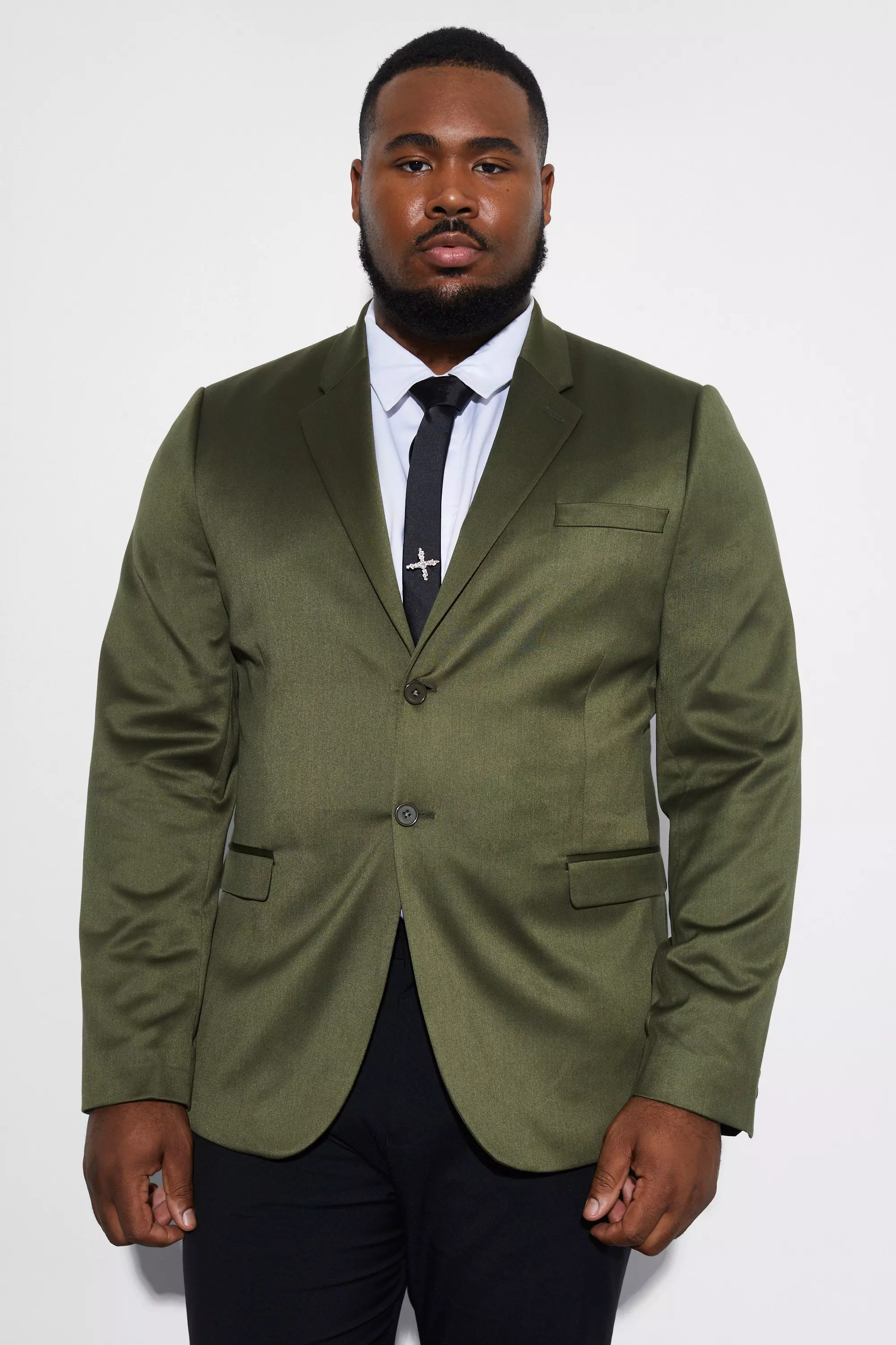 Plus size 2024 suit jackets