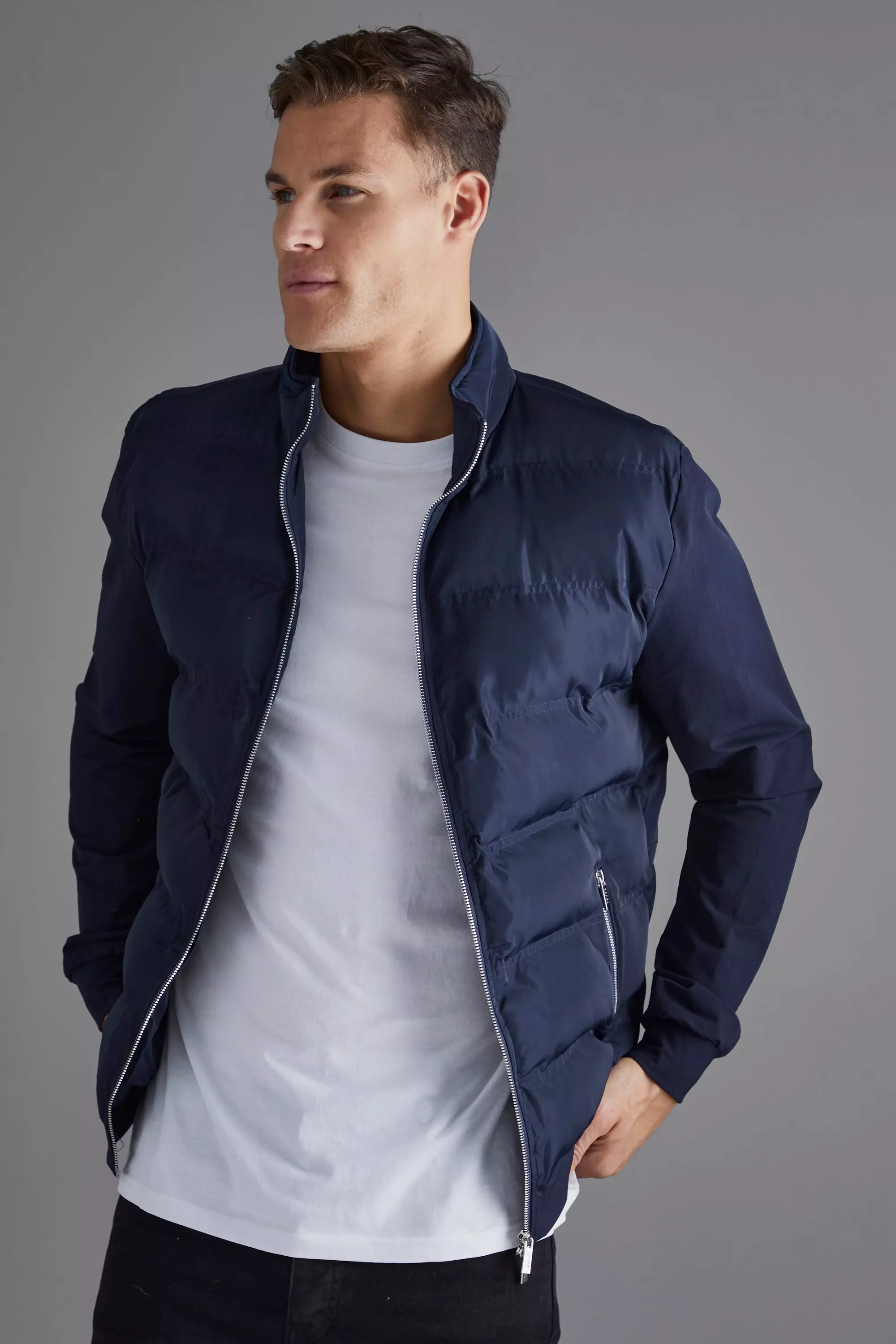 Tall puffer hot sale jacket mens