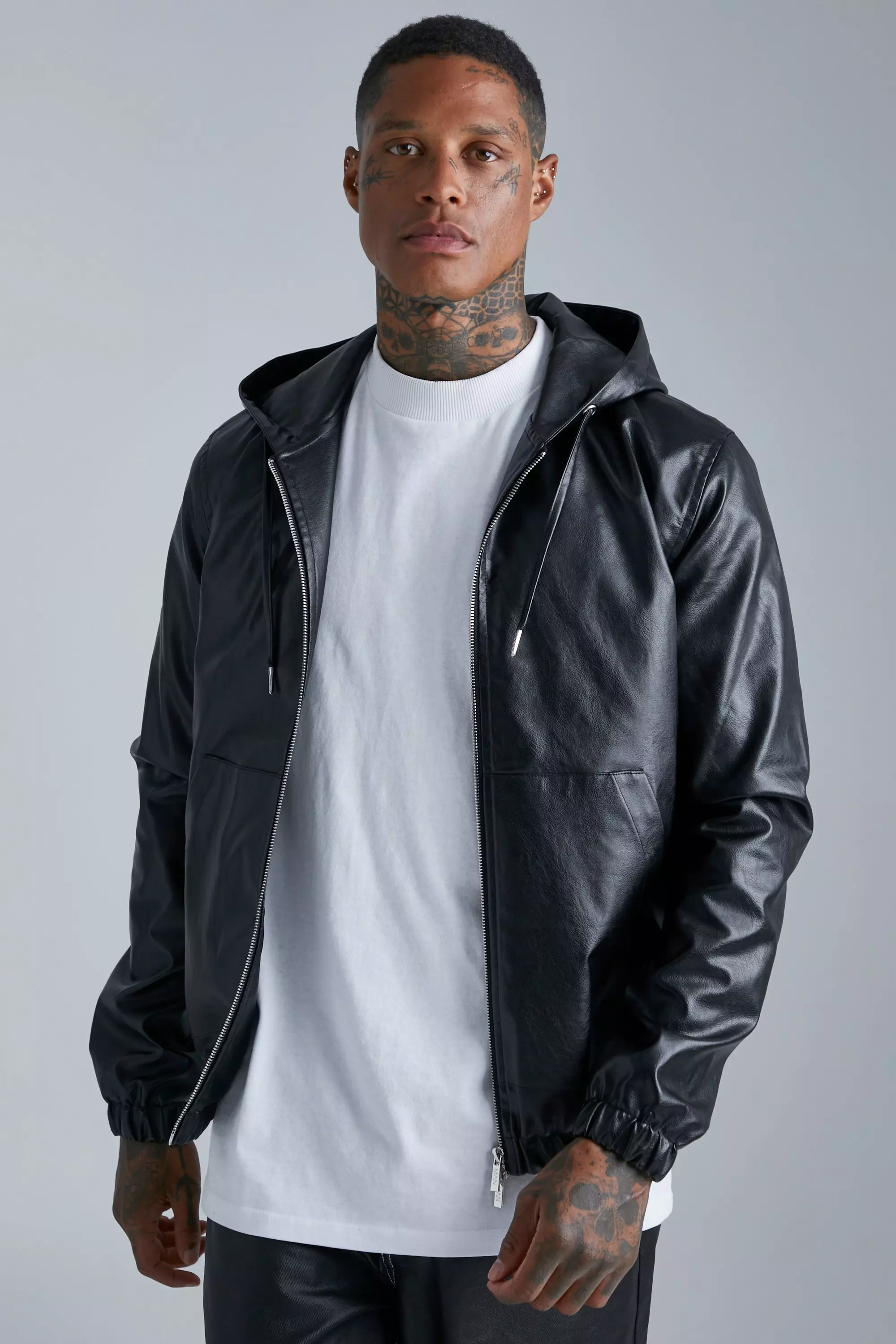 bomber jacket with hood