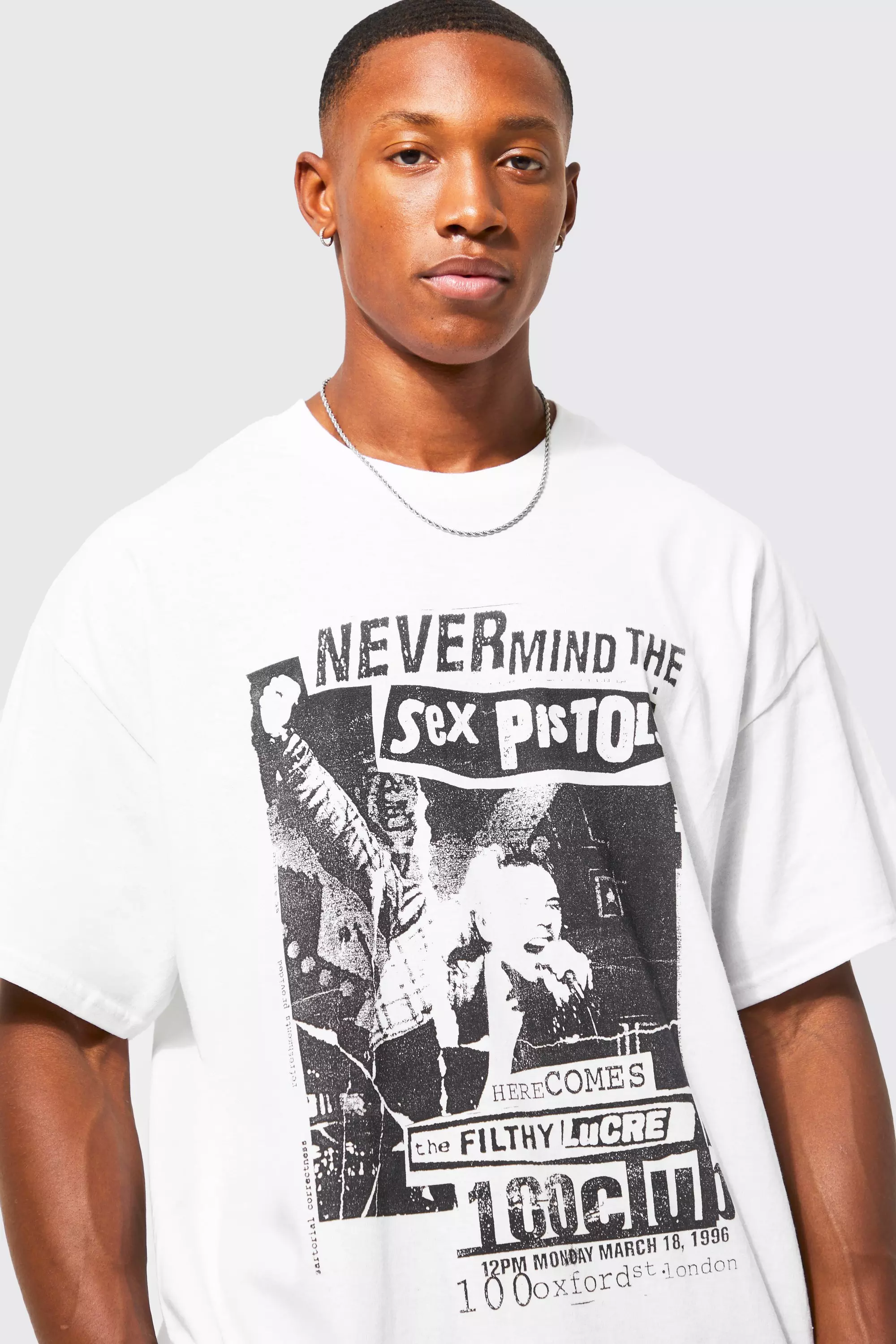 Oversized Sex Pistols License T shirt