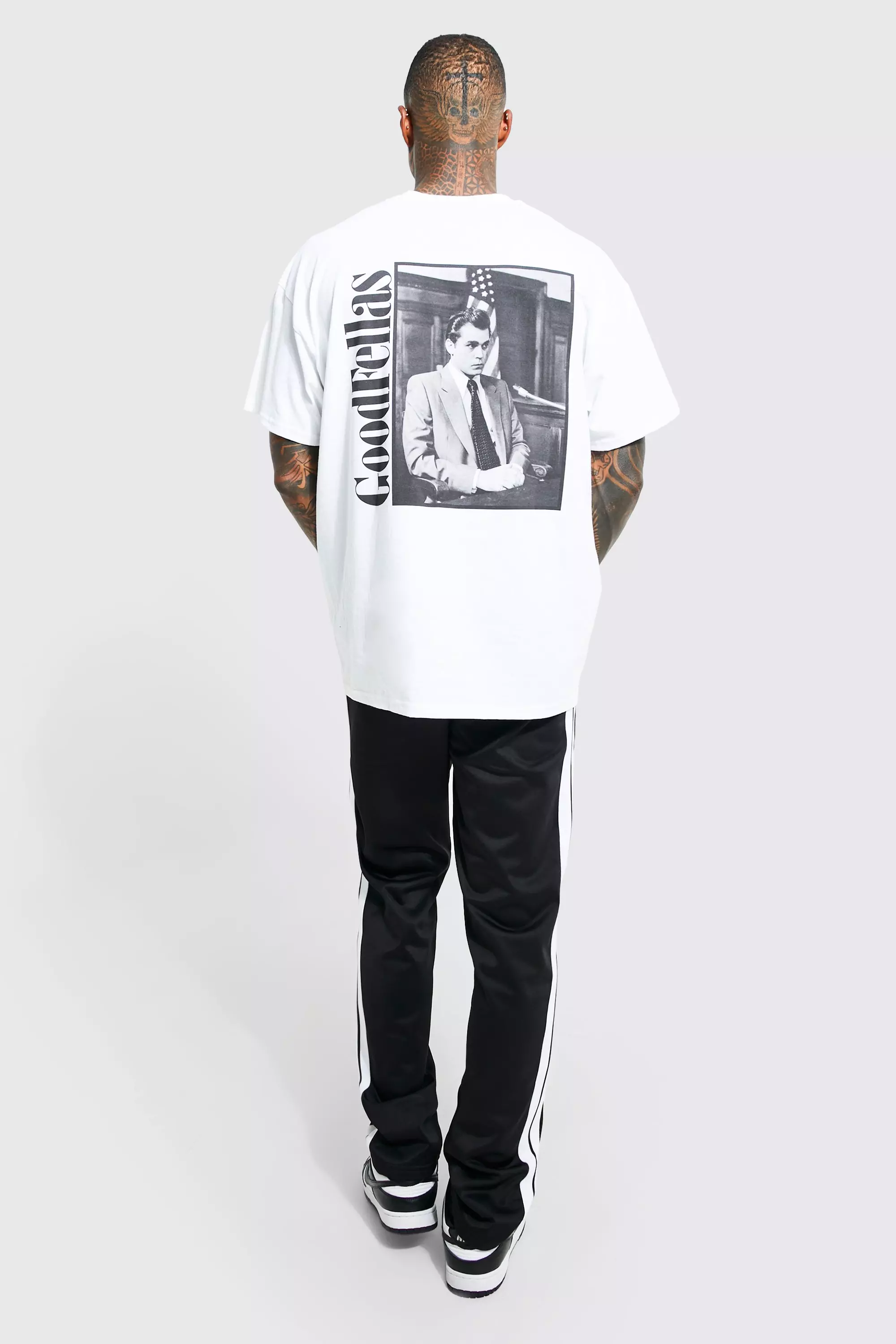 Oversized Goodfellas License T-shirt | boohooMAN USA