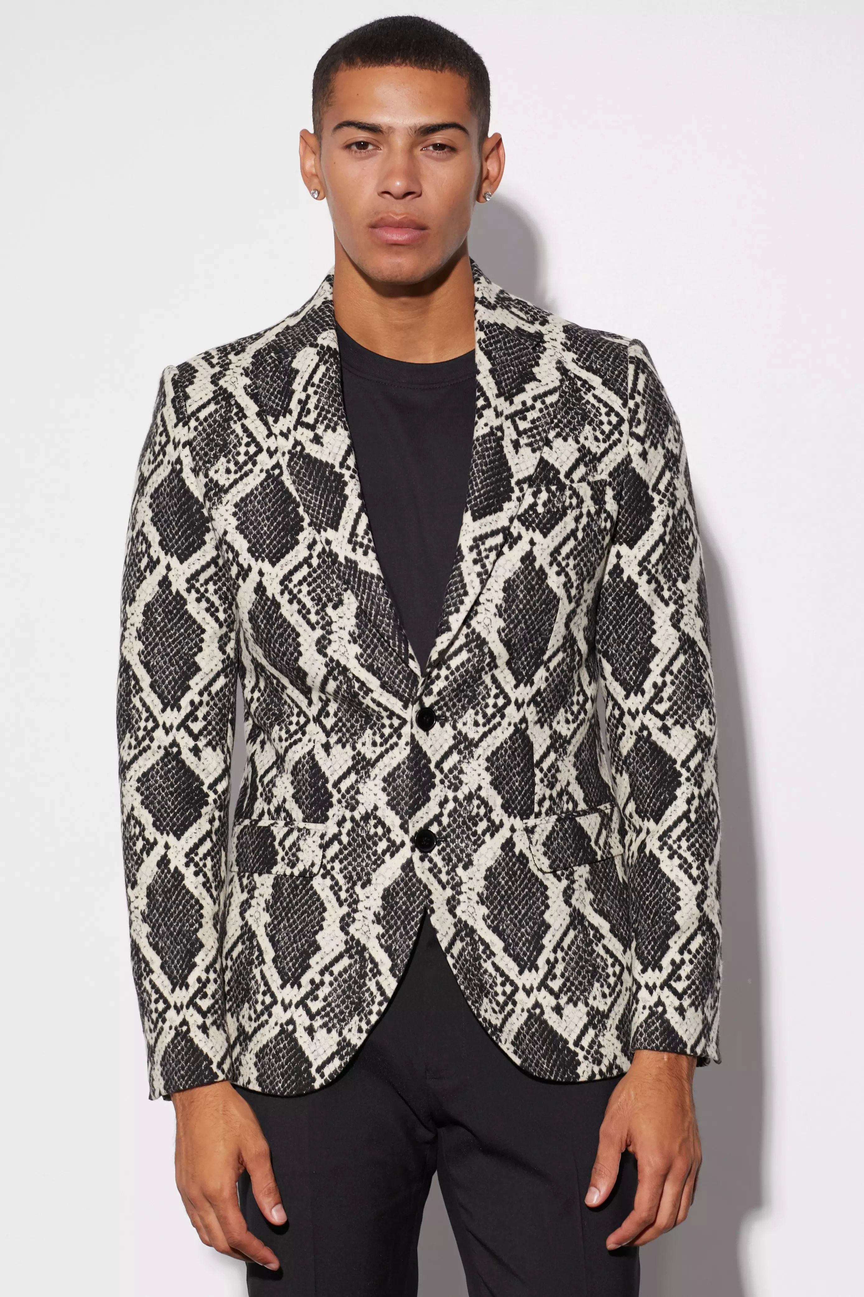 Snake deals print jackets