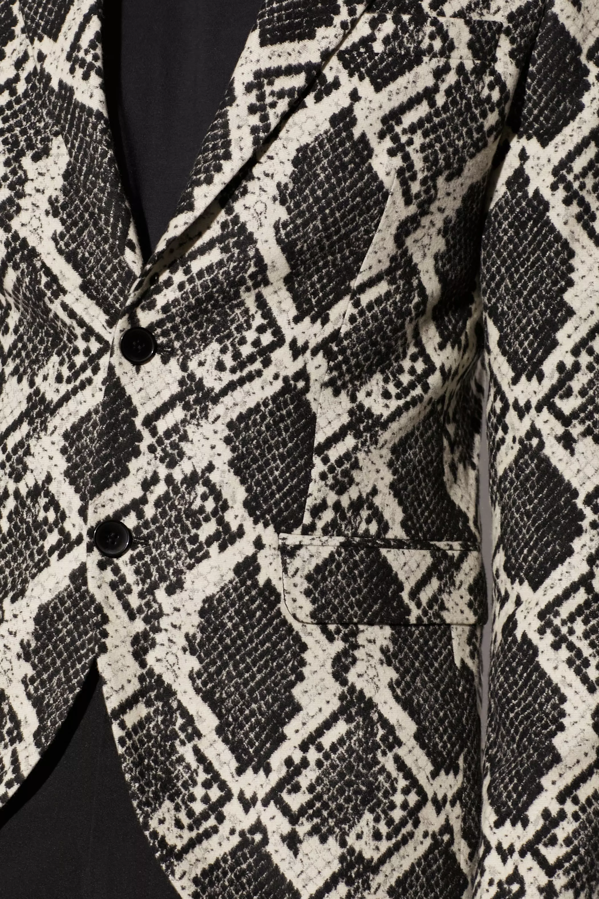 Boohoo snake hot sale print jacket
