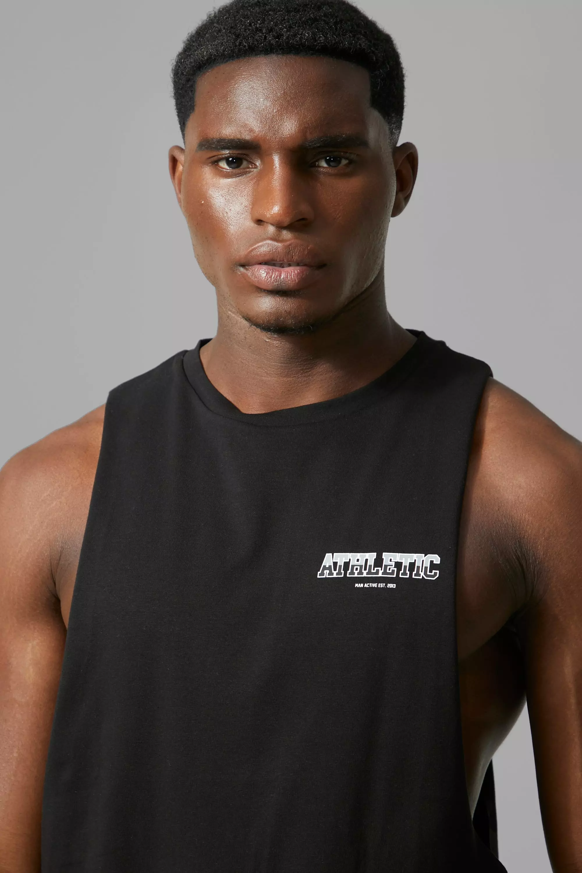 Athletic cut outlet tank