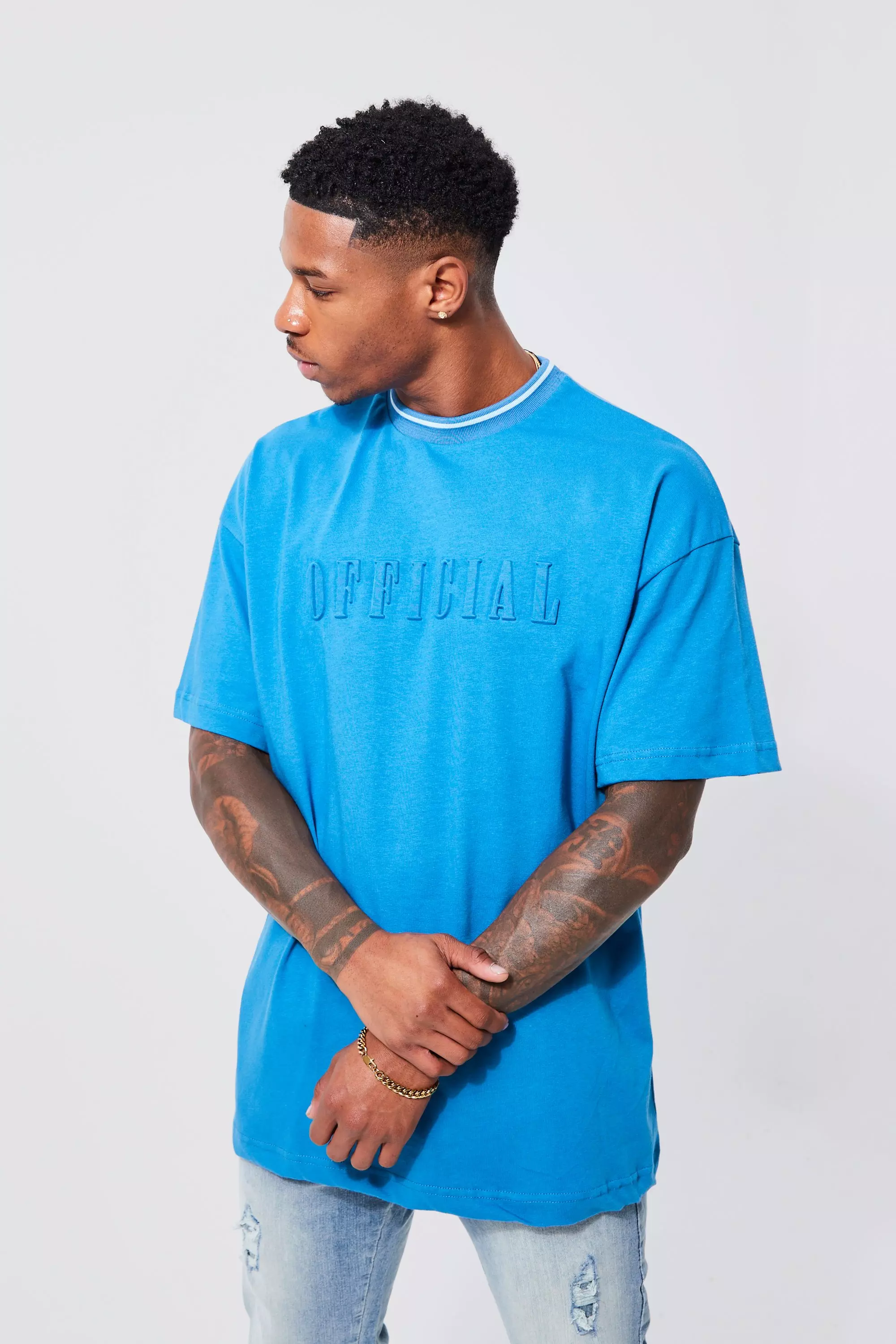 Debossed T-Shirt | Size XL