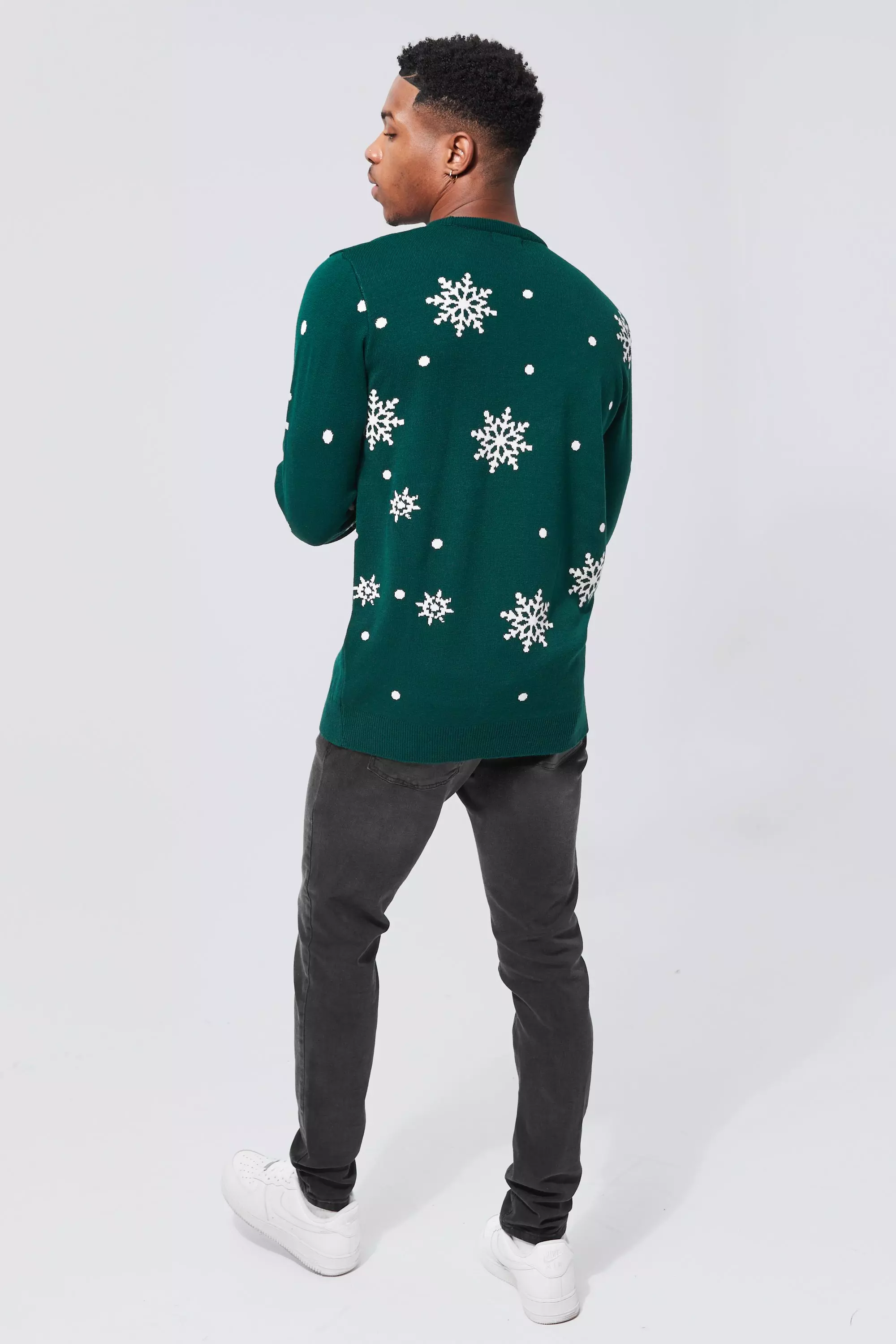 Mens green christmas clearance jumper