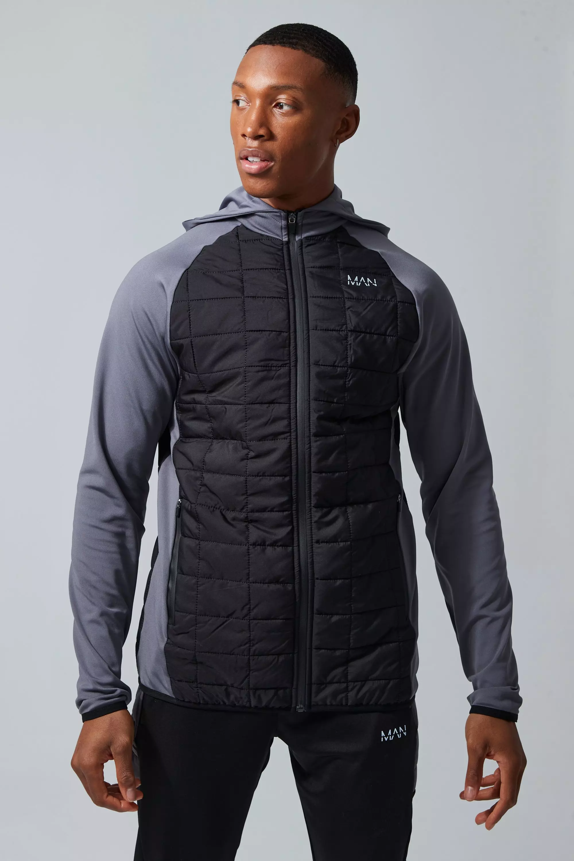 Ua quilted deals zip