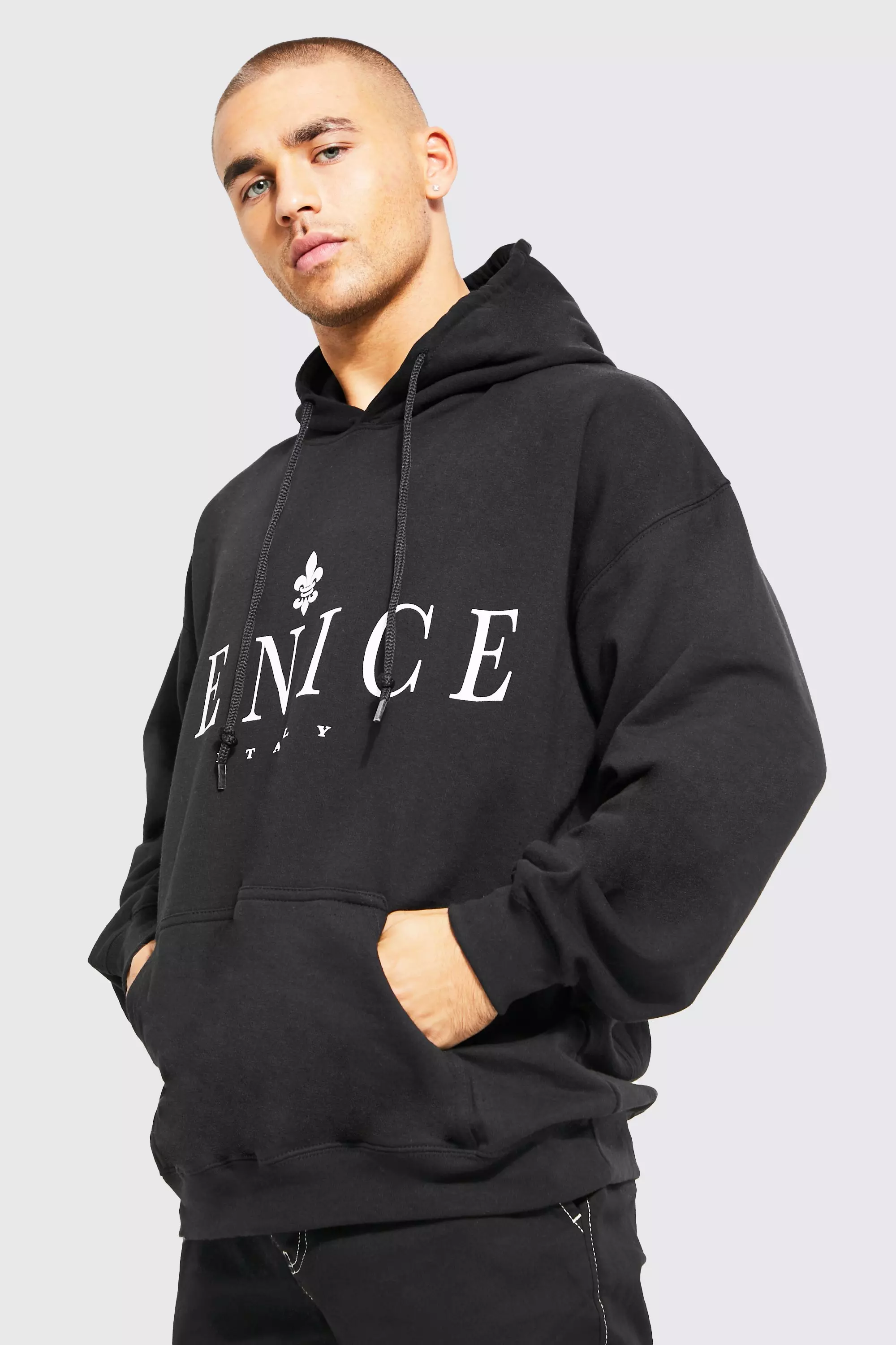 ERL Venice-print Cotton-blend Hoodie