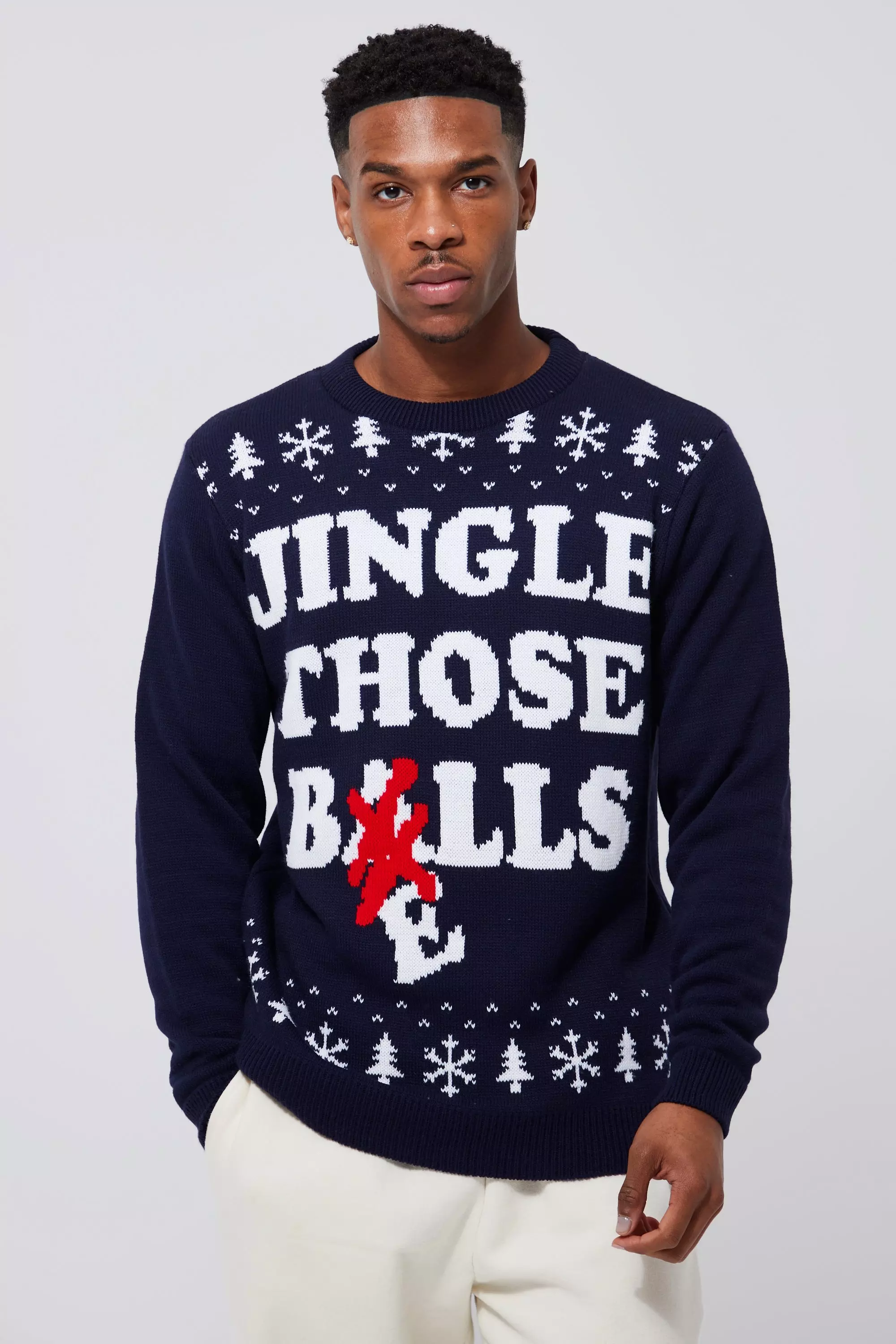 Single bells christmas sweater sale