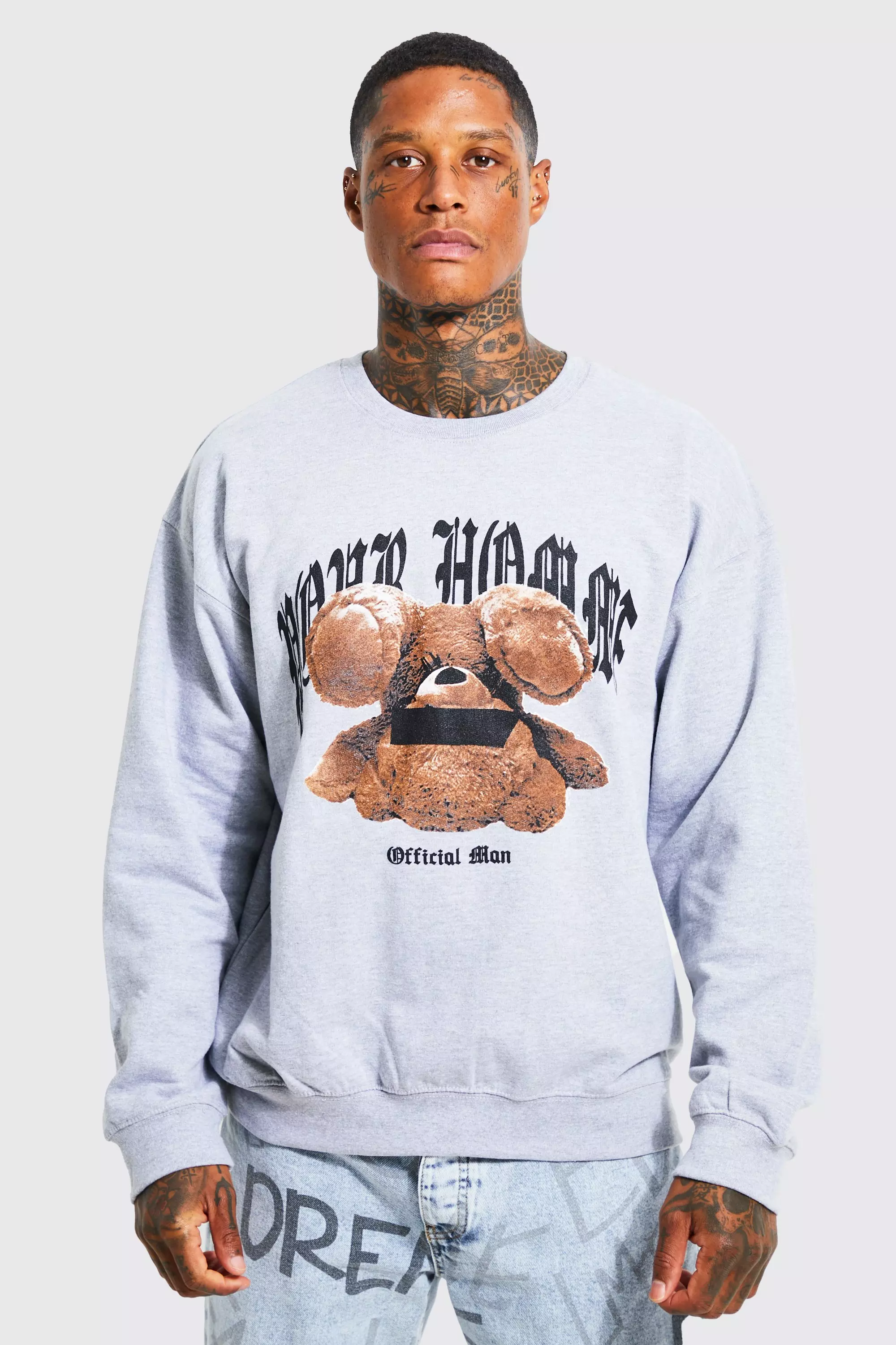 Oversized Man Official Teddy Graphic T-shirt