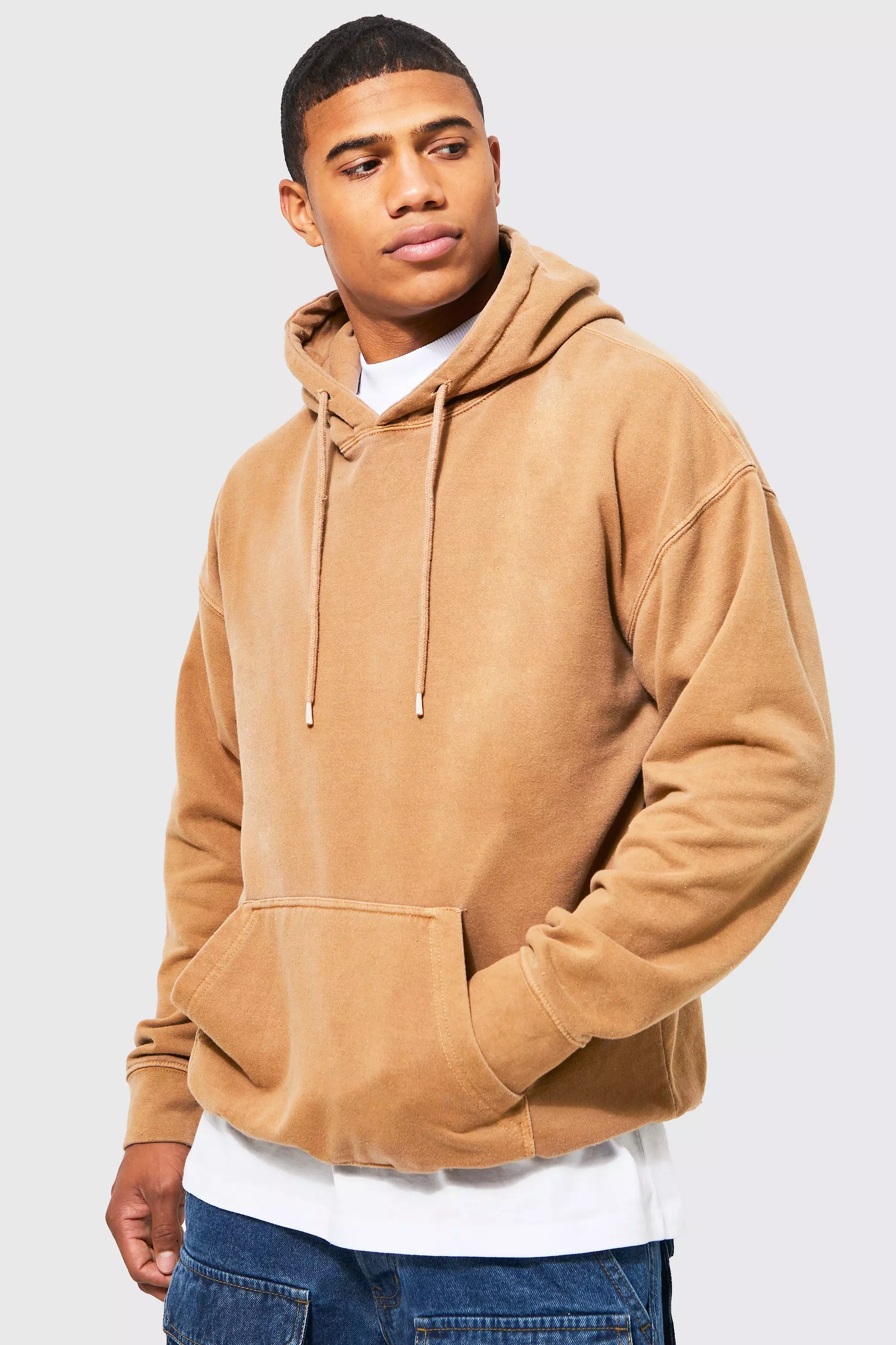 Oversized Washed Hoodie