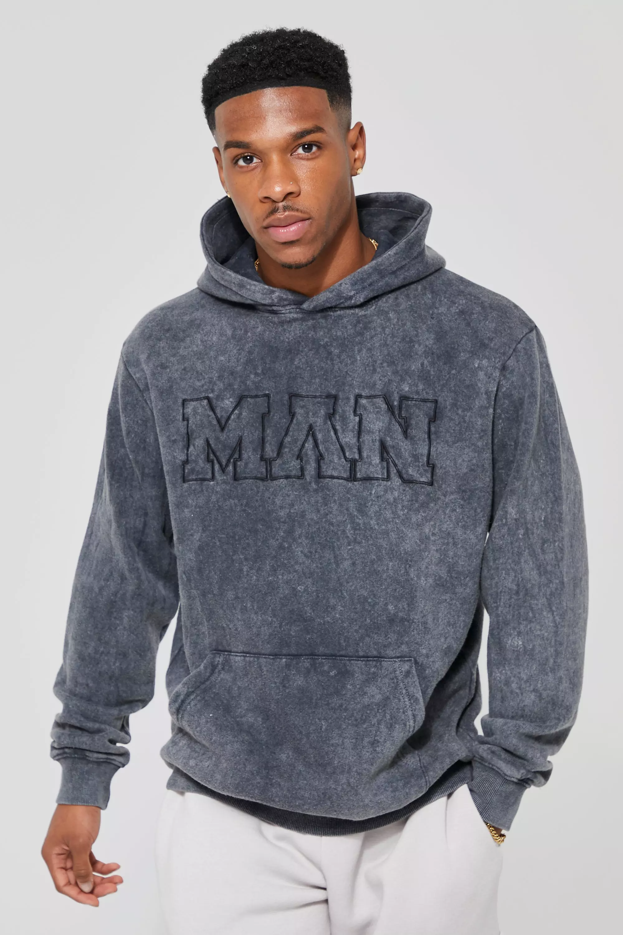 ASDA @DEPLOYMENT_VERSION@ Charcoal Marl Hoodie, Men