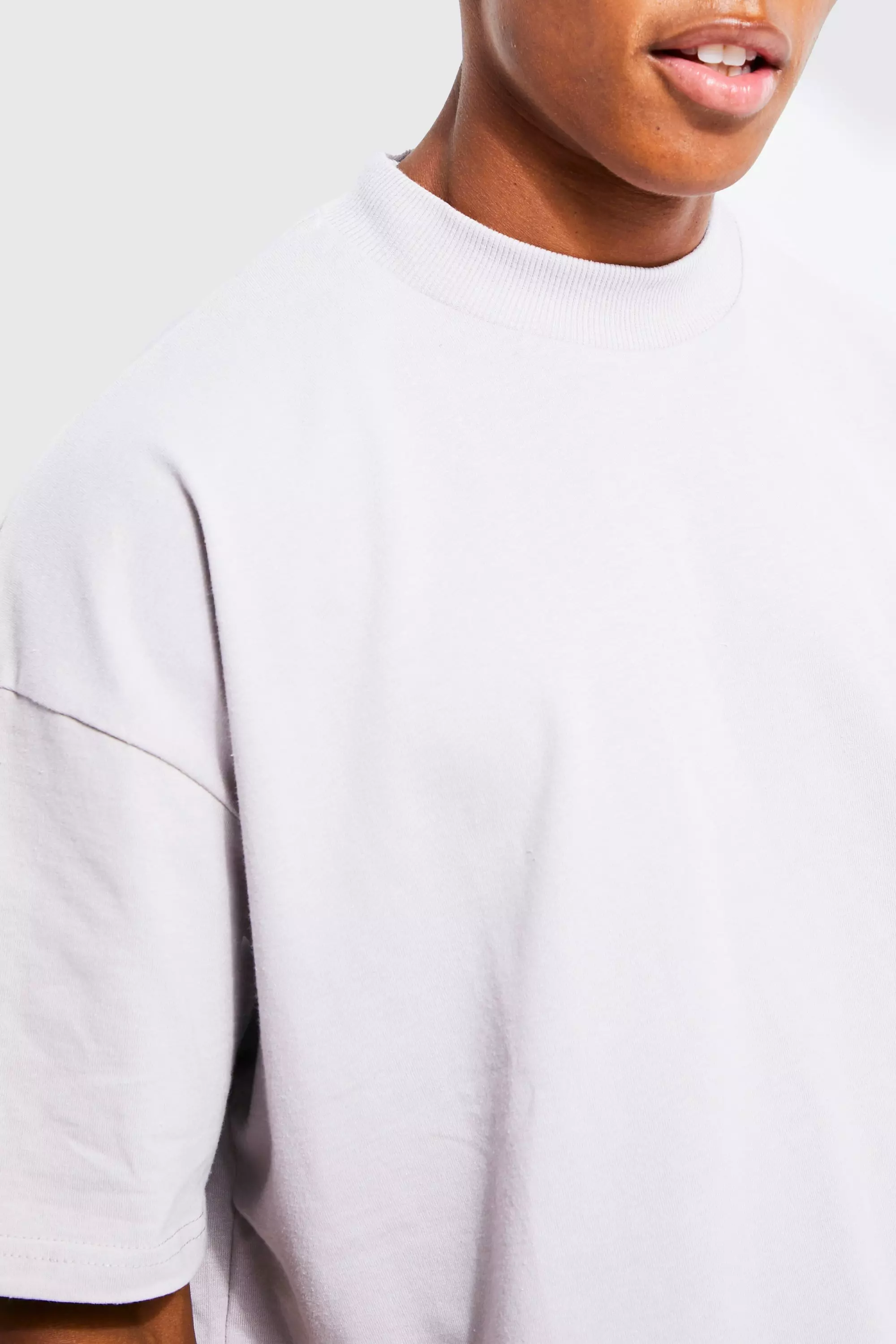 ASOS Oversized Long Sleeve T-shirt With 3/4 Sleeve In Heavyweight