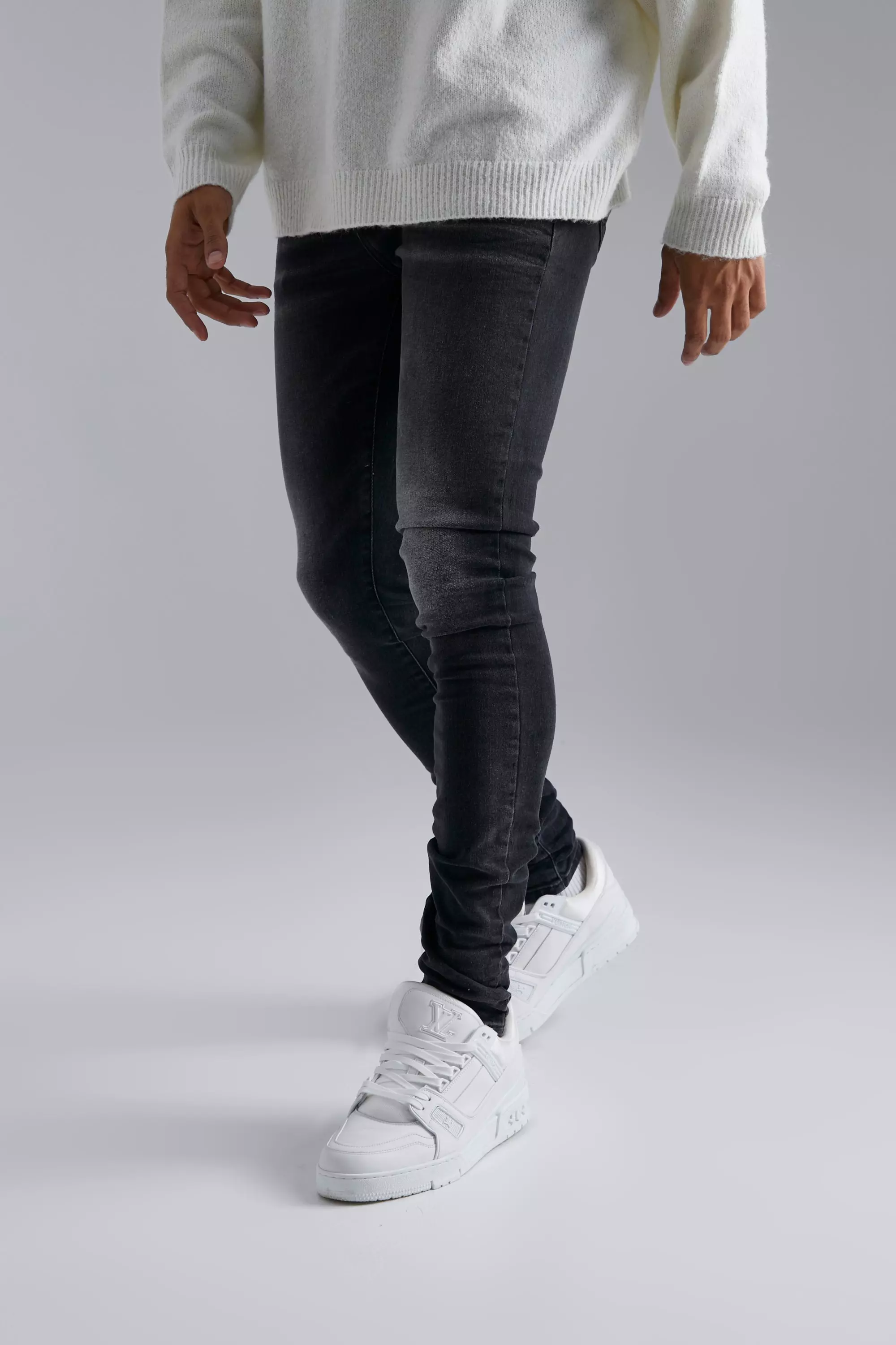 Skinny Stretch Stacked Jeans